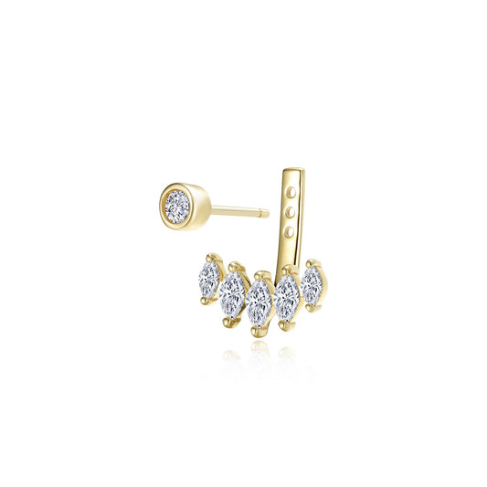 Lafonn Marquise Crown Ear Jacket Earrings