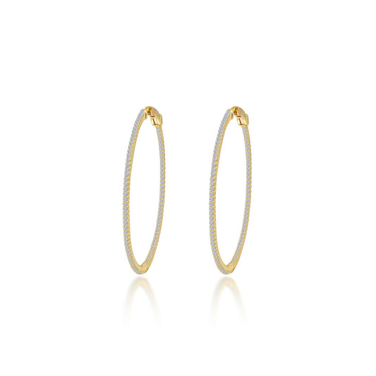 Lafonn 45mm Hoop Earrings