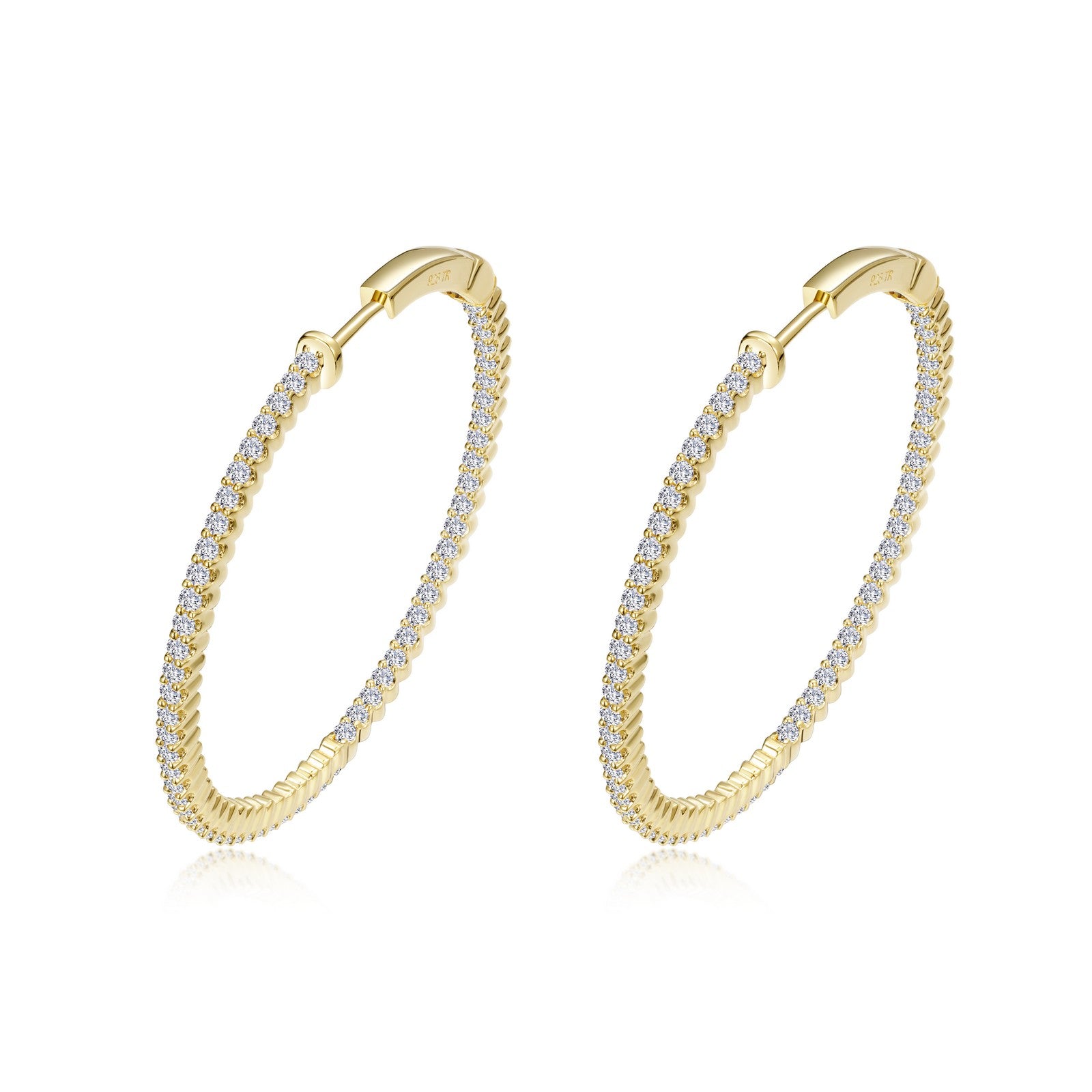 Lafonn 35mm Hoop Earrings