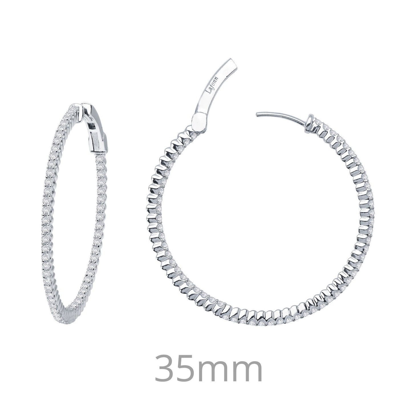 35mm Hoop Earrings