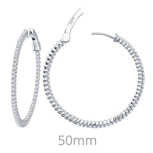 50mm Hoop Earrings