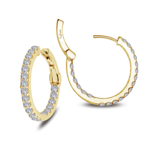Lafonn 20mm Hoop Earrings
