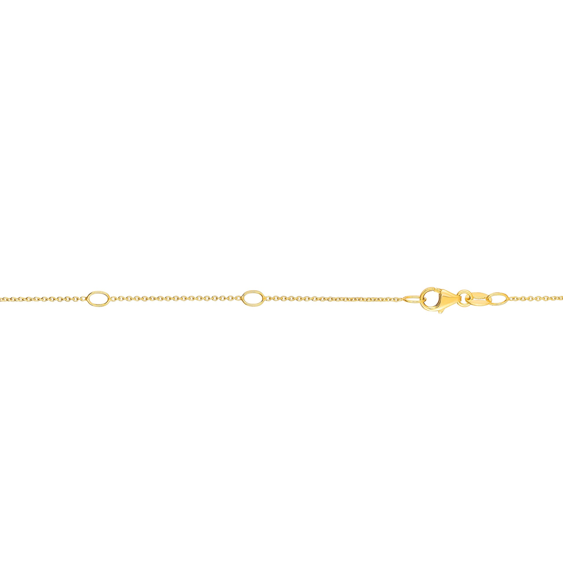 Royal Chain 14K Gold 0.97mm Double Extendable Cable Chain EERF025