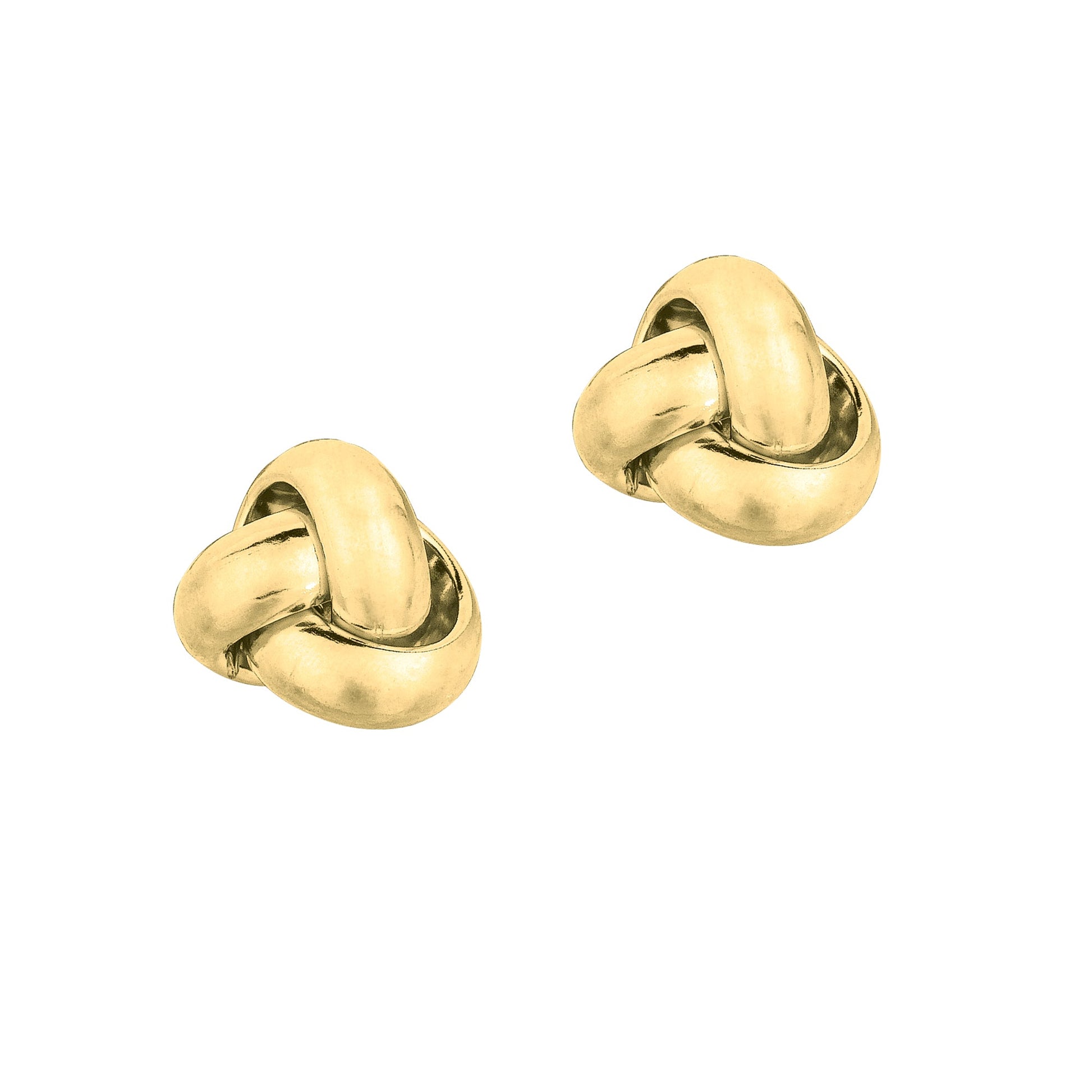 Royal Chain 14K Gold Classic Polished Love Knot Stud Earring ER1087
