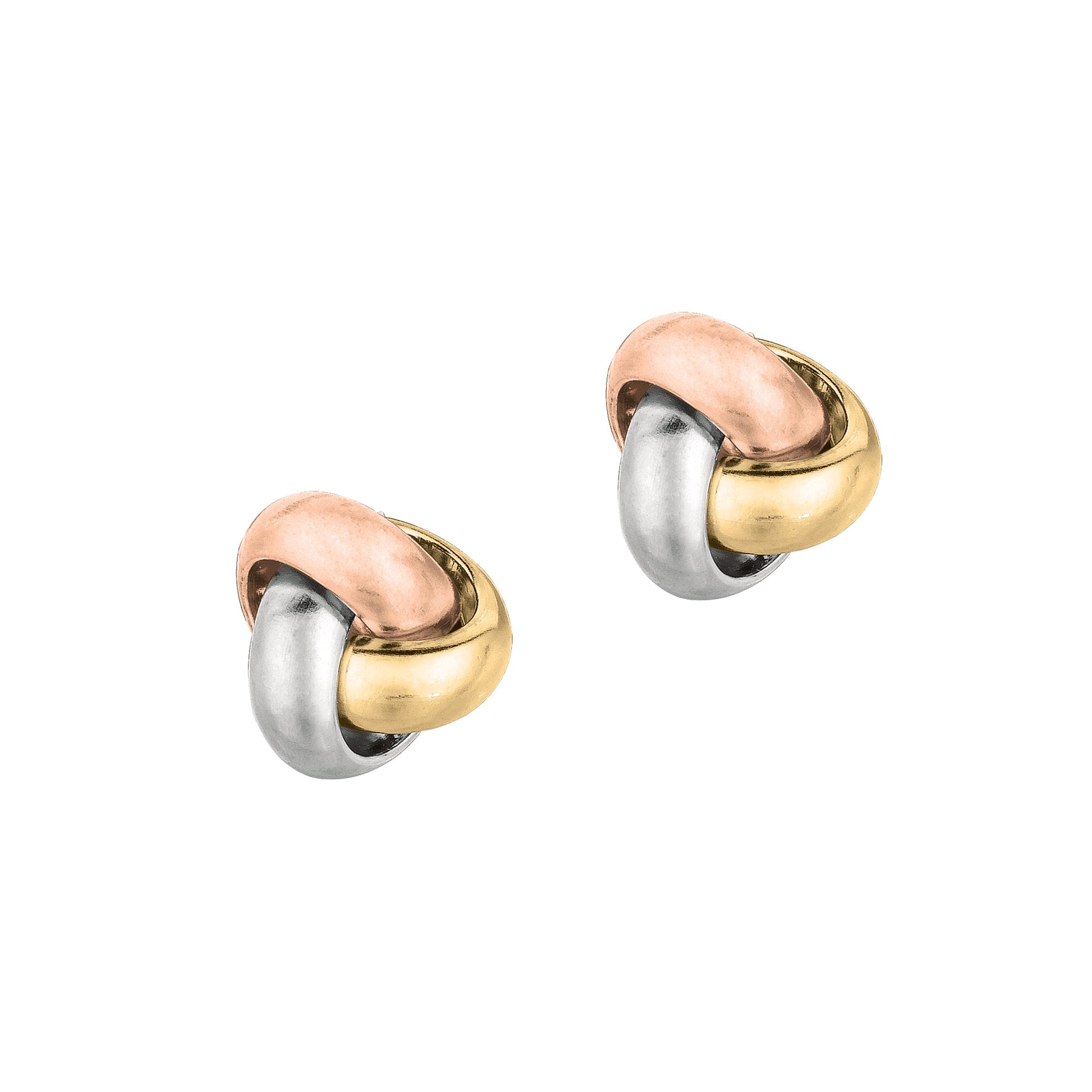 Royal Chain 14K Gold Medium Polished Love Knot Stud Earring ER1112