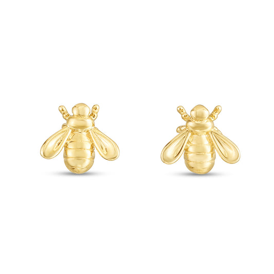 Royal Chain 14K Bee Studs ER13225