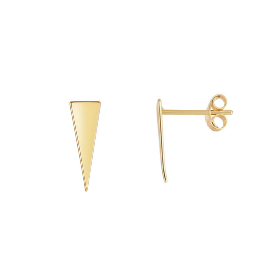 Royal Chain 14K Gold Polished Triangle Ear Climber ER4131