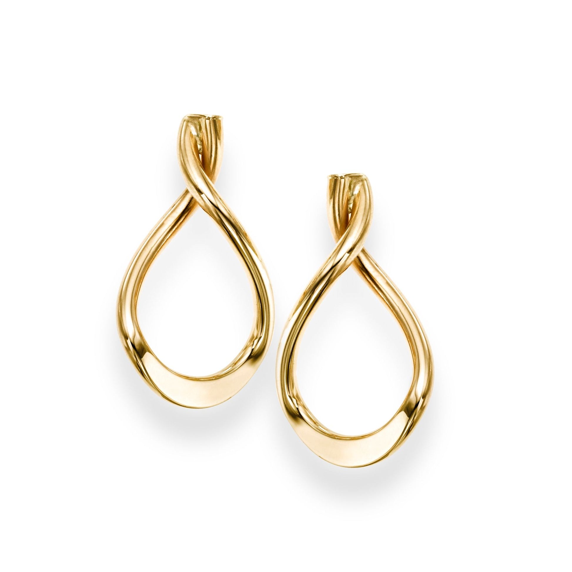 Royal Chain 14K Gold Drop Freeform Earring ER6862