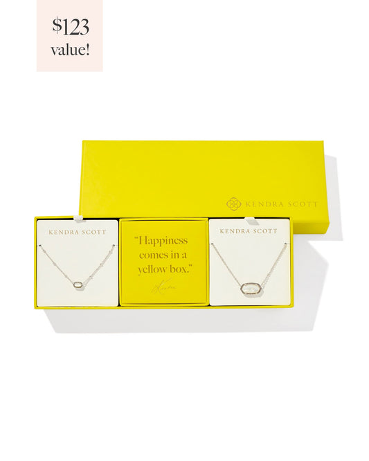 Elisa Silver & Gold Gift Set of 2
