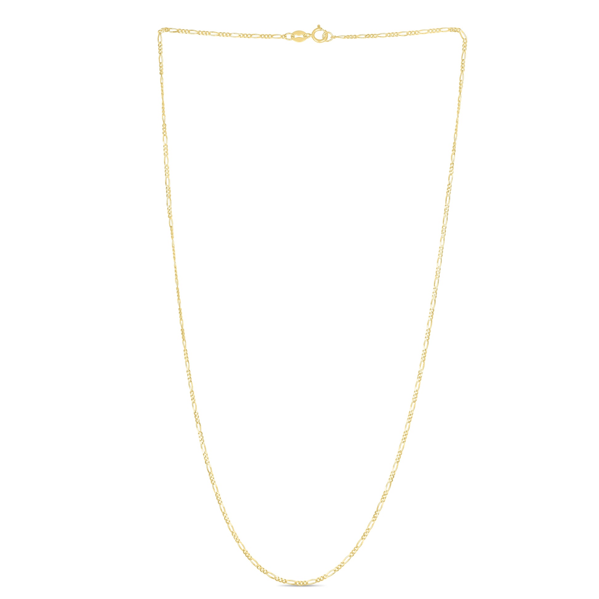 Royal Chain 14K Gold 1.3mm Figaro Chain FIG035