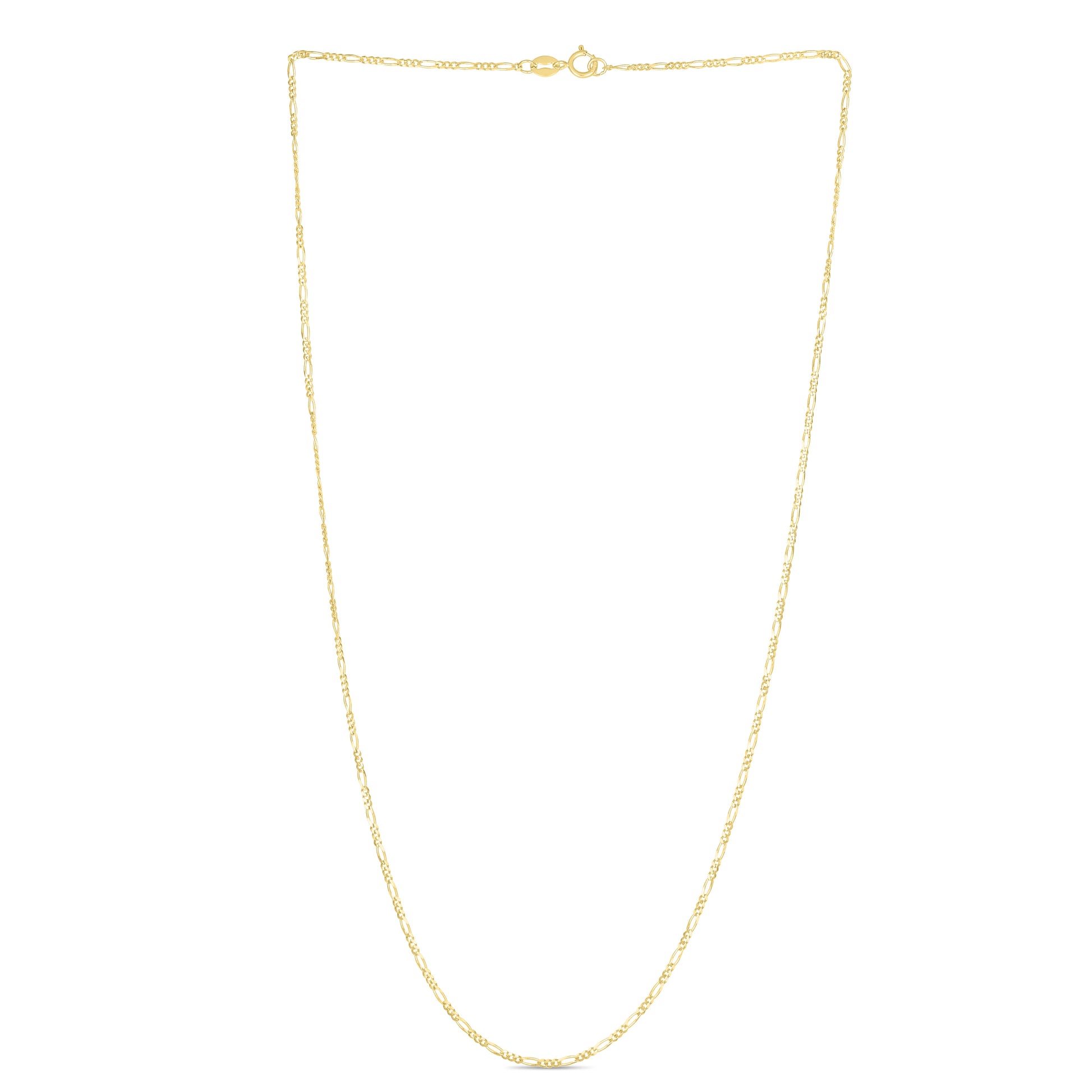 Royal Chain 14K Gold 1.9mm Figaro Chain FIG050