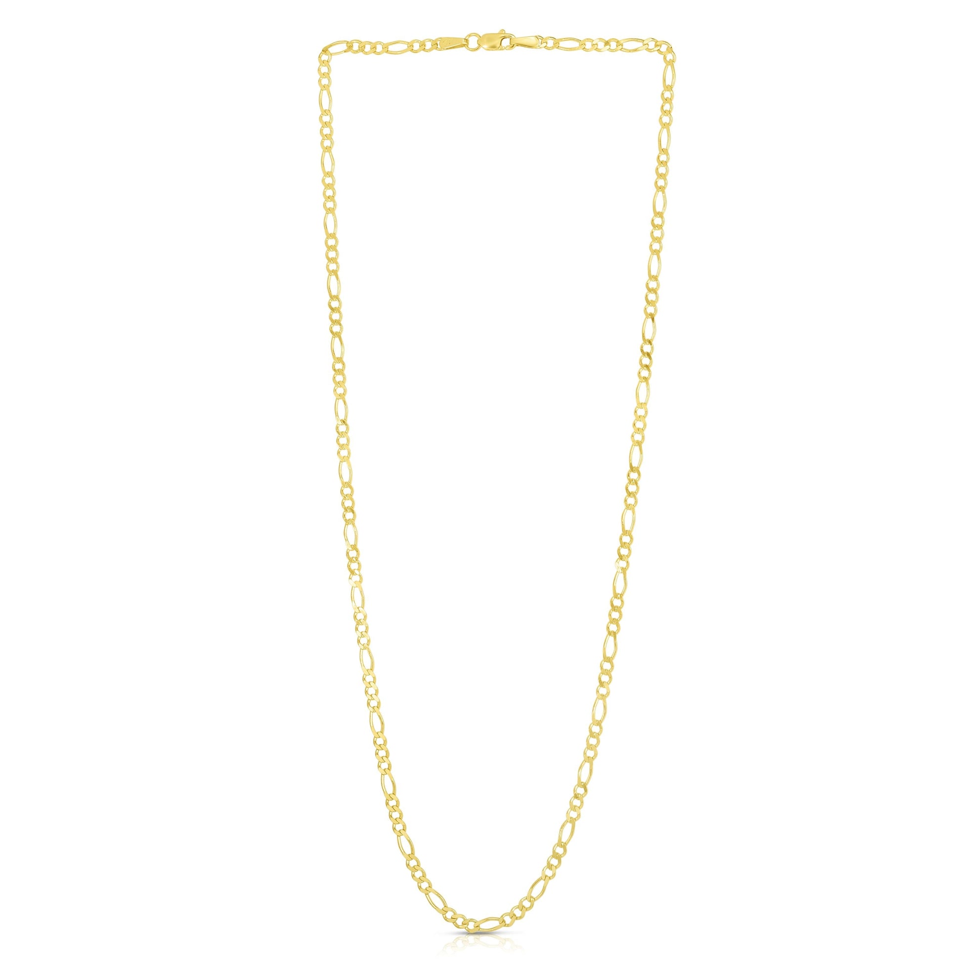 Royal Chain 14K Gold 2.8mm Figaro Chain FIG065