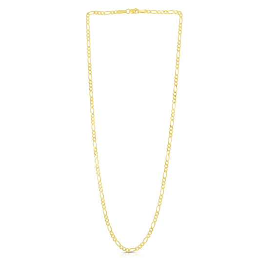 Royal Chain 14K Gold 2.8mm Figaro Chain FIG065