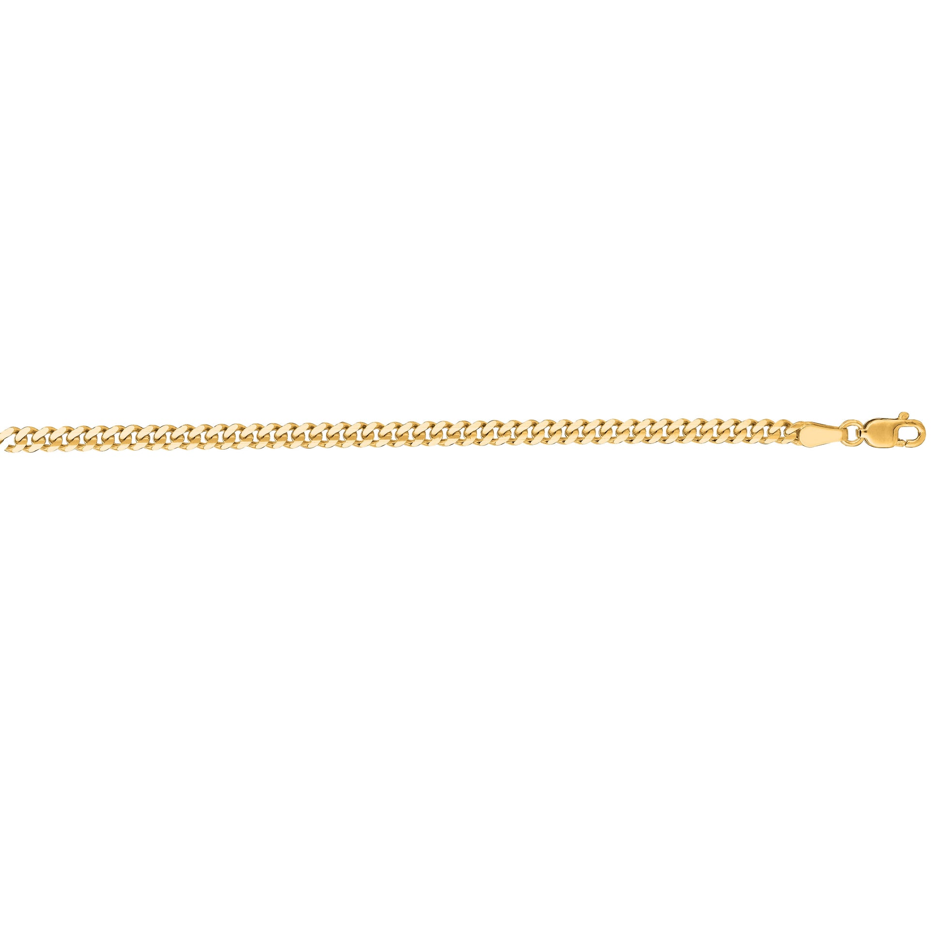 Royal Chain 14K Gold 2.8mm Gourmette Chain GR080