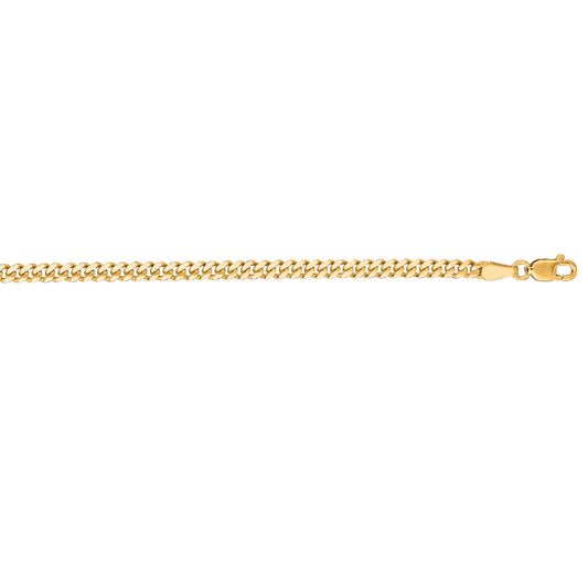 Royal Chain 14K 3.6mm Gourmette Chain GR100
