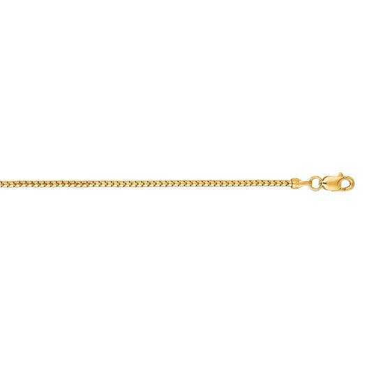 Royal Chain 14K Gold 1.3mm Ice Chain ICE010