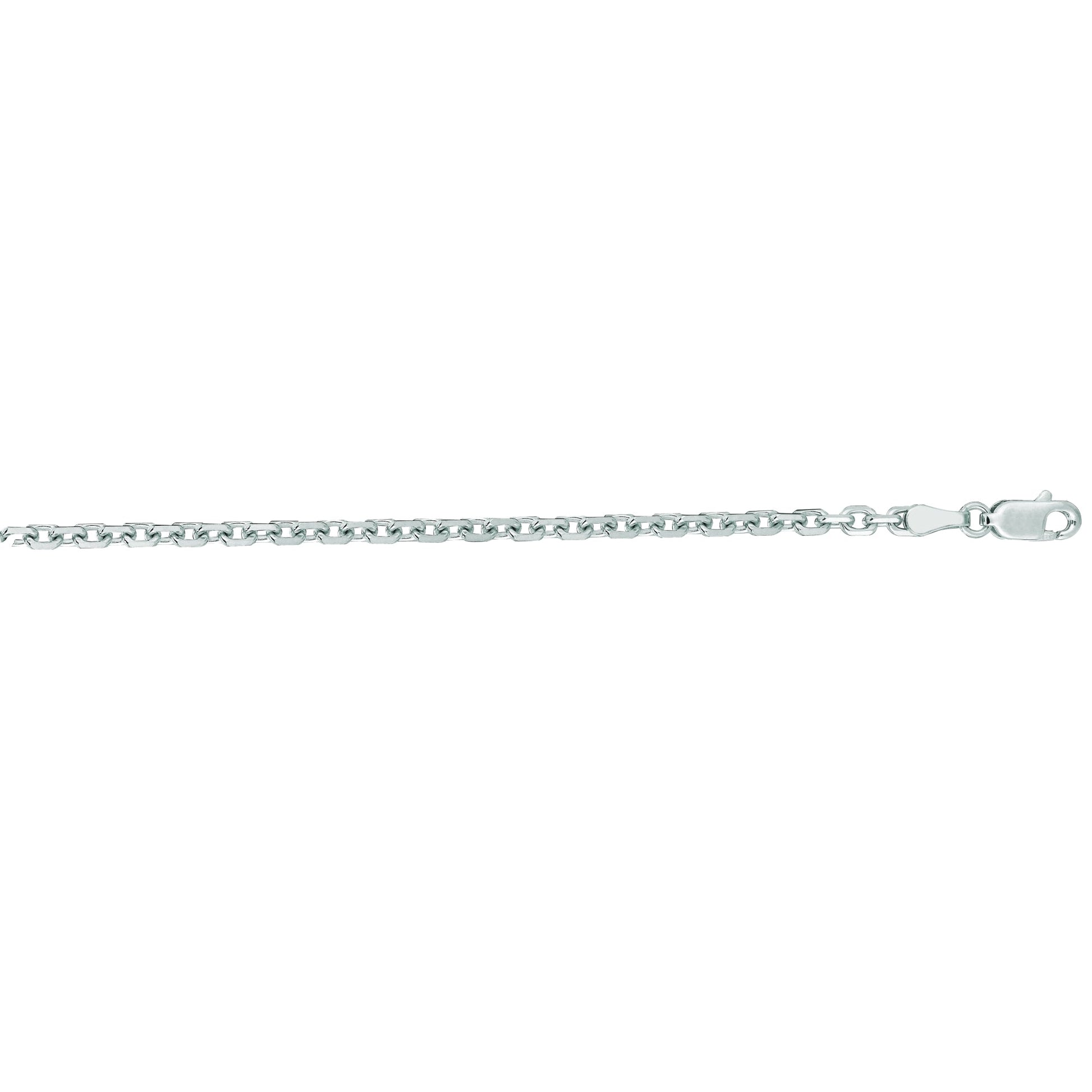 Royal Chain 18K Gold 2.6mm Diamond Cut Cable Chain KCAB070