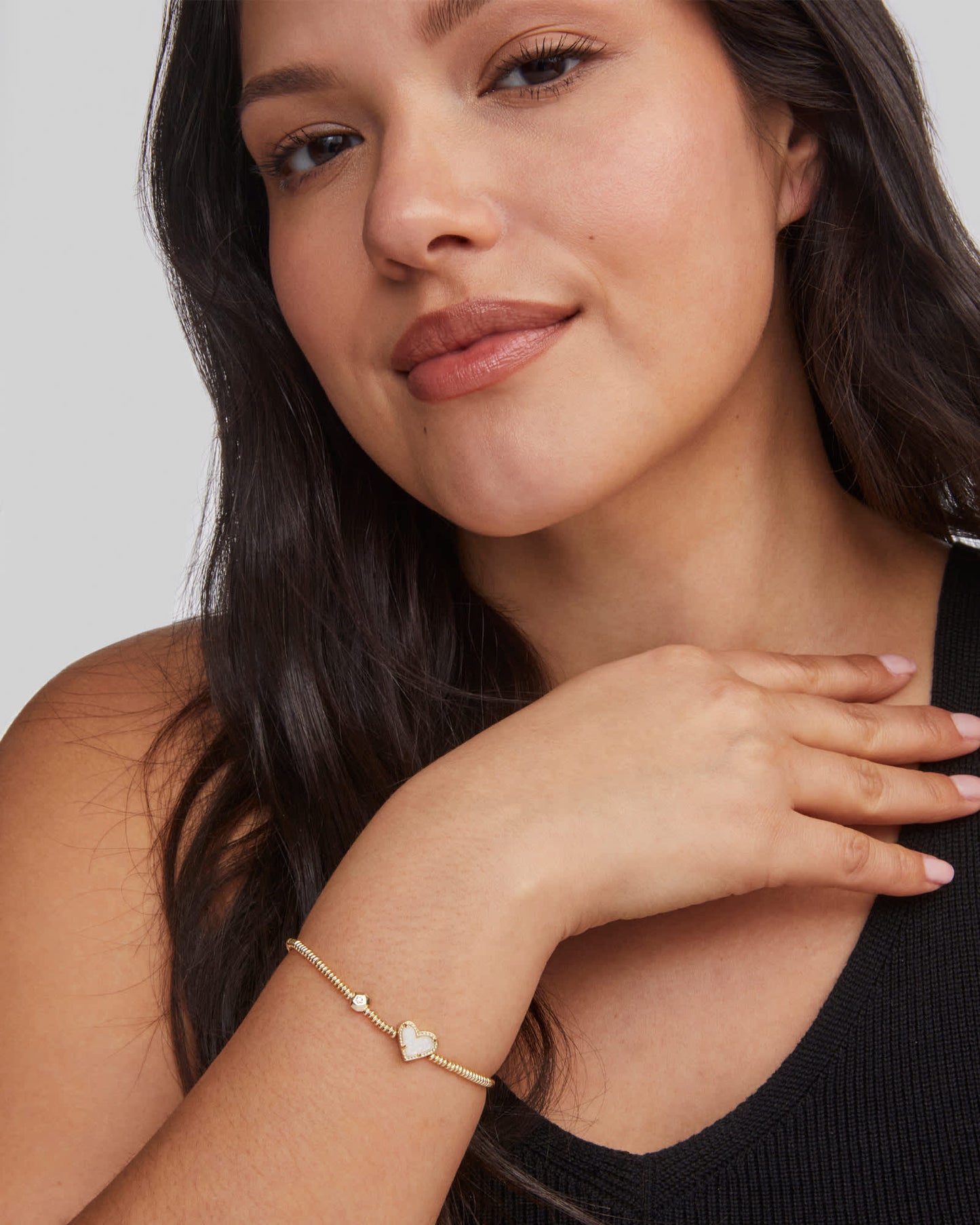 Ari Heart Stretch Bracelet
