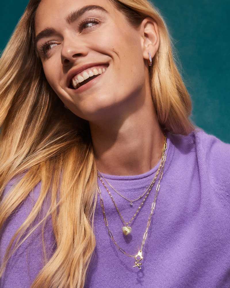Bow Accent Charm in 18k Gold Vermeil & Sterling Silver