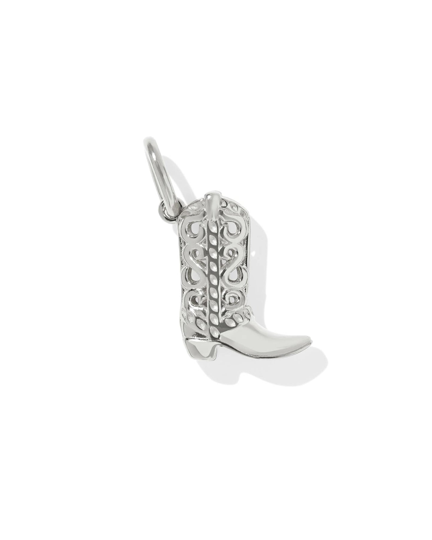 Cowboy Boot Accent Charm in 18k Gold Vermeil & Sterling Silver