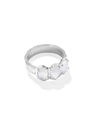 Daphne Silver Band Ring 196088756363