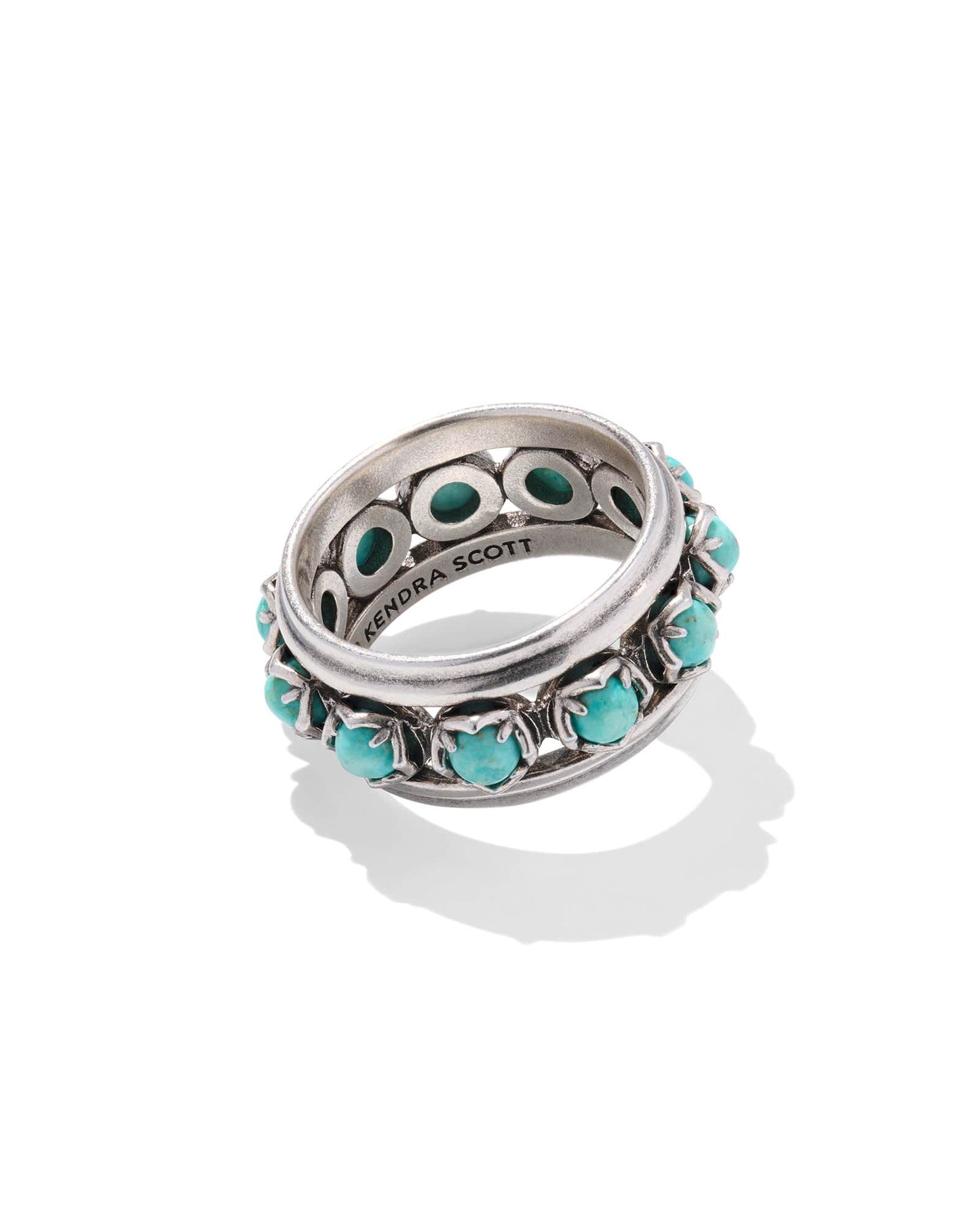 Ida Vintage Gold & Silver Band Ring