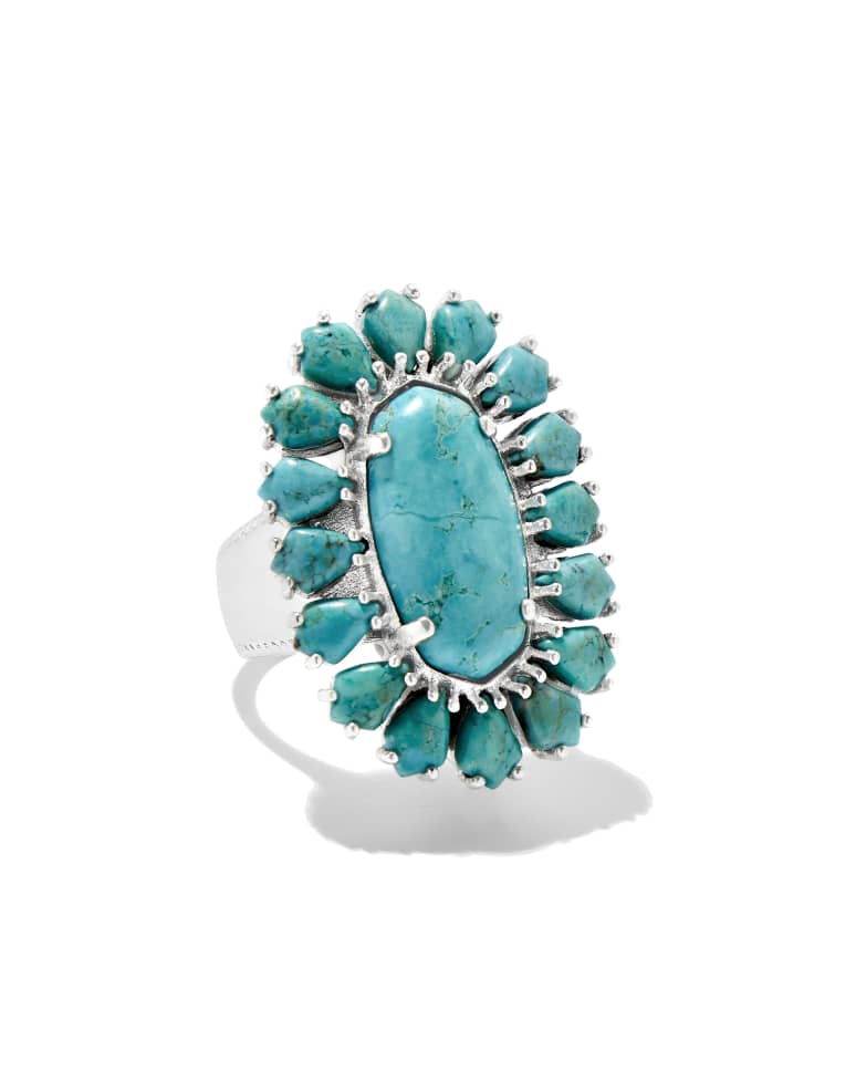 Wrangler® x Yellow Rose by Kendra Scott Laurel Vintage Gold Statement Ring