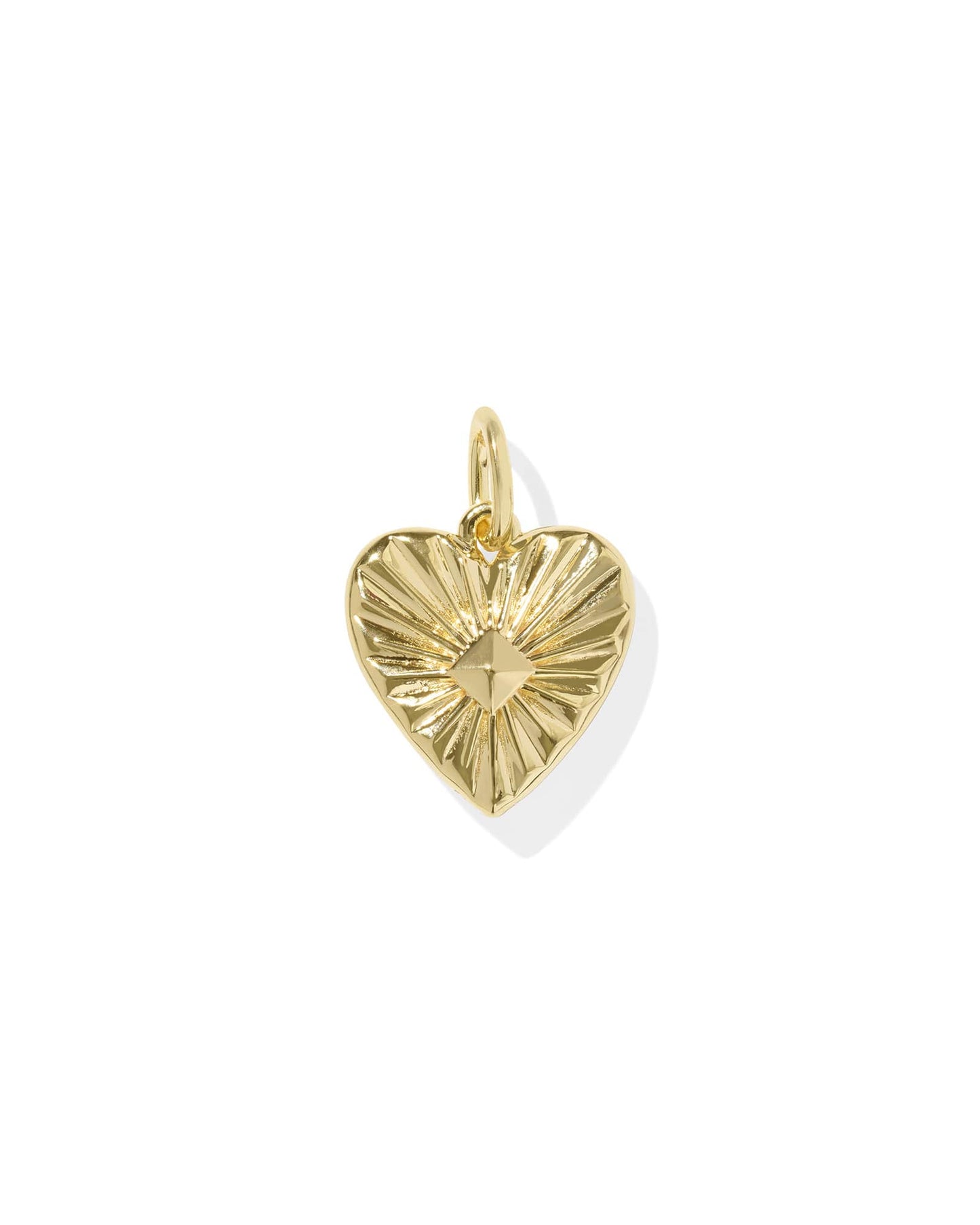 Maia Heart Accent Charm in 18k Gold Vermeil & Sterling Silver