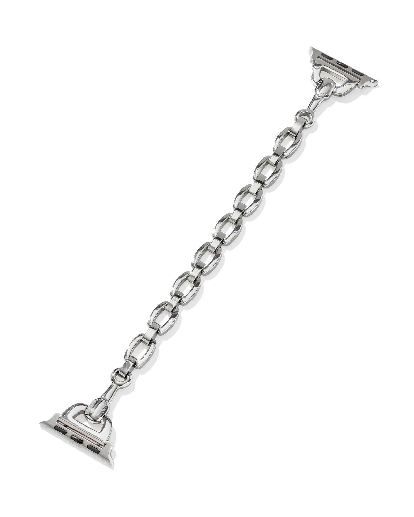 McClain Silver Polished Stainless Steel Watch Band 9608880960