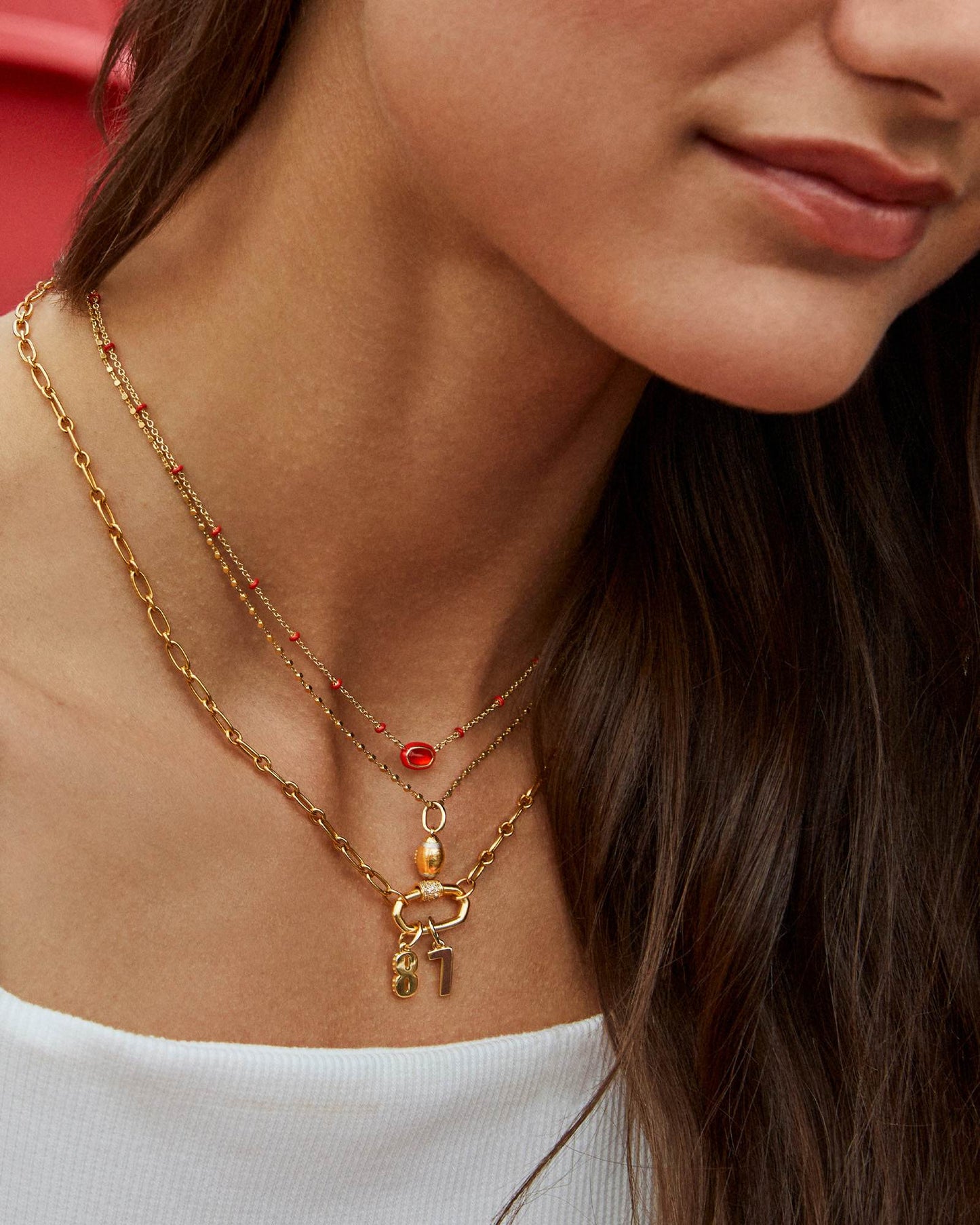 Metal Football Charm in 18k Gold Vermeil & Sterling Silver