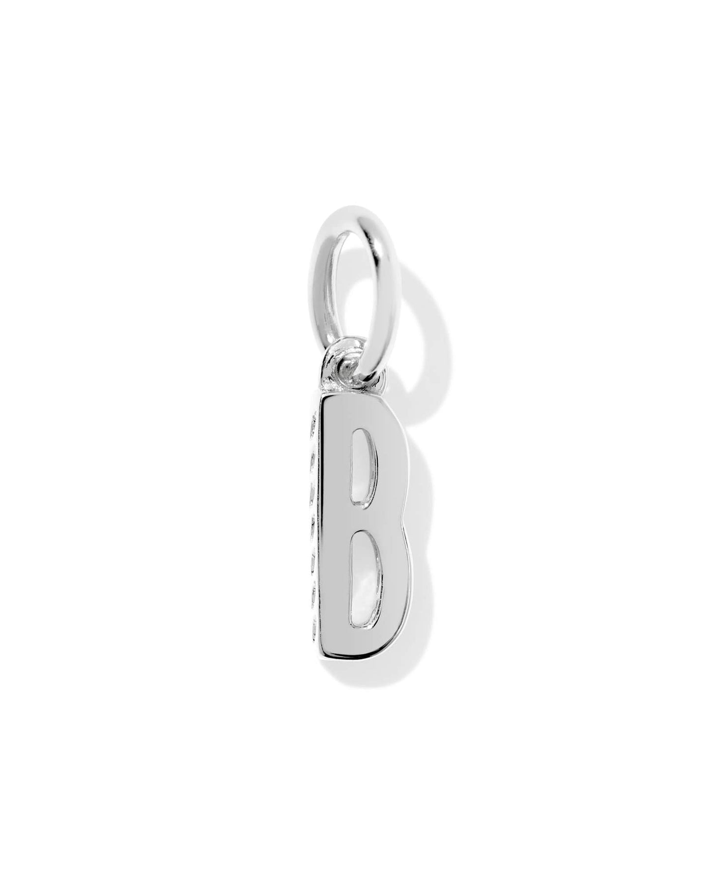 Metal Letter Sterling Silver Charm