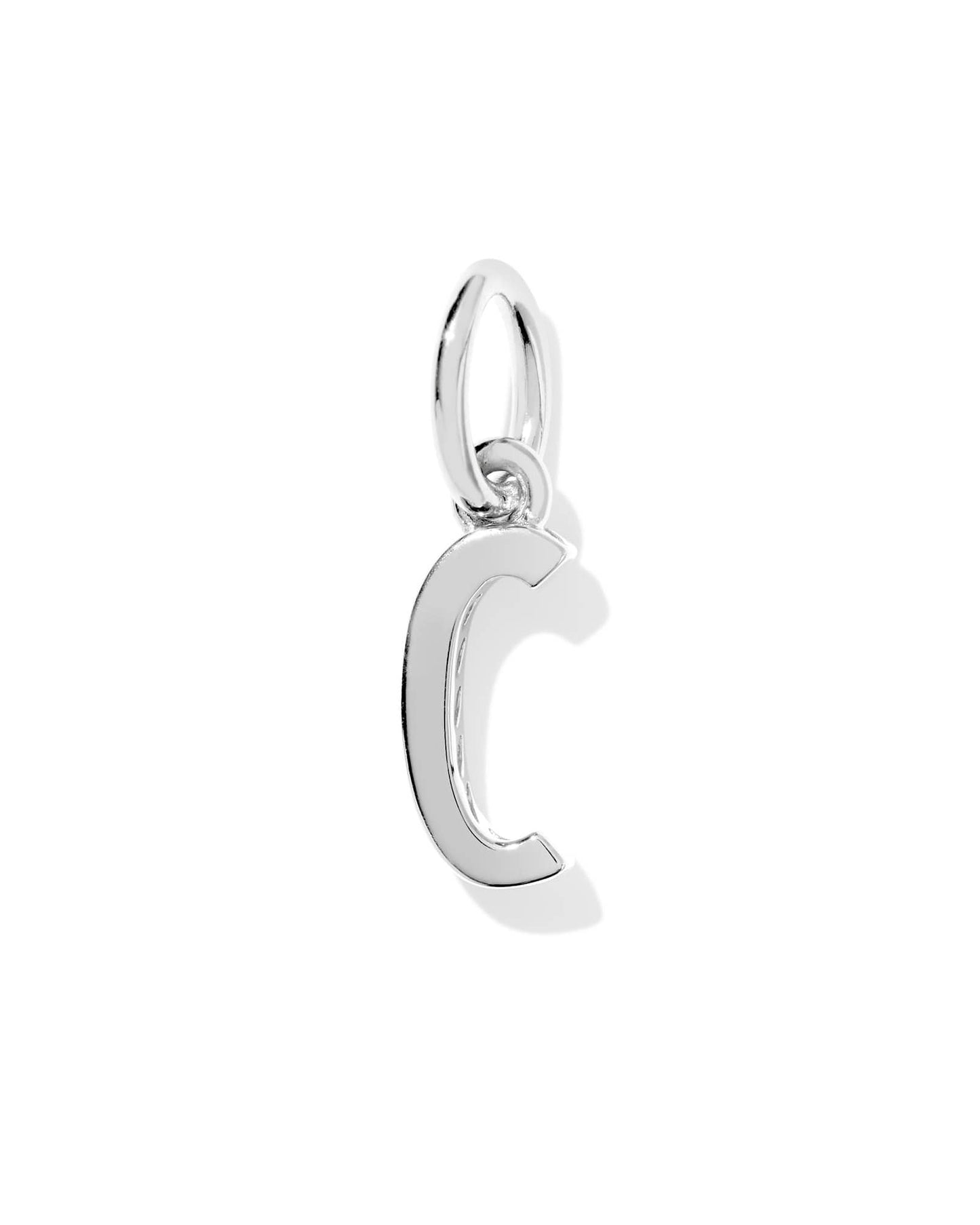 Metal Letter Sterling Silver Charm