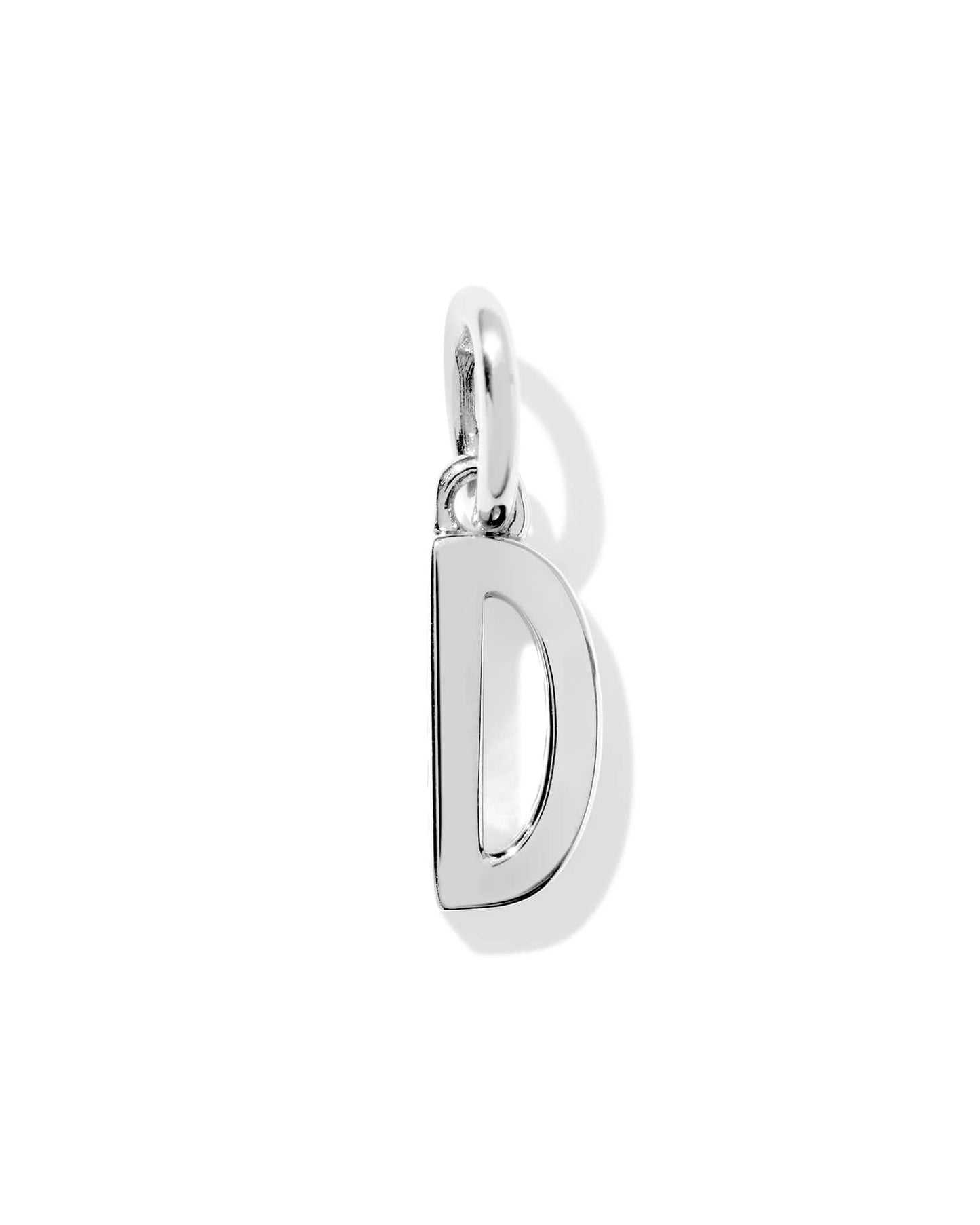 Metal Letter Sterling Silver Charm