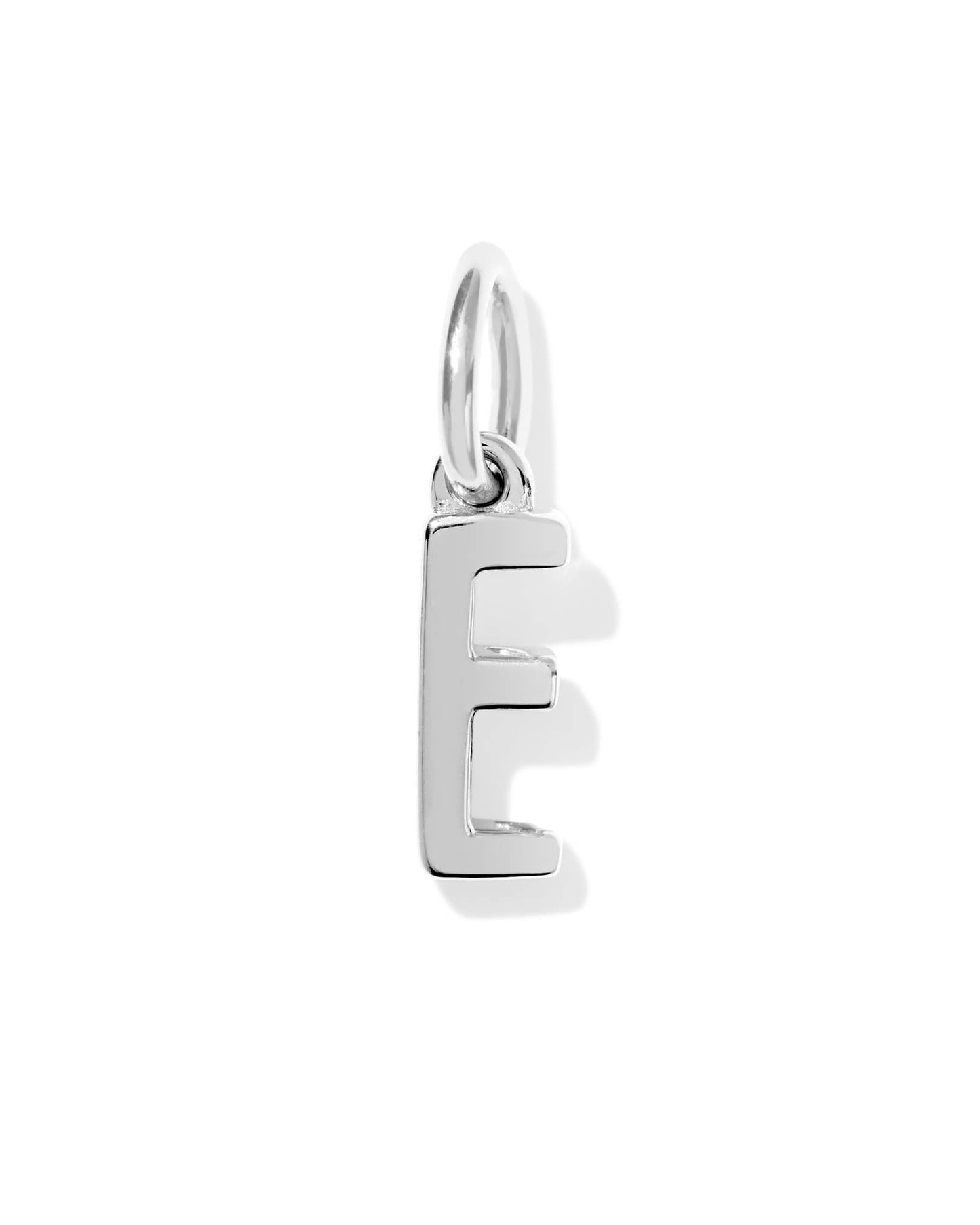Metal Letter Sterling Silver Charm