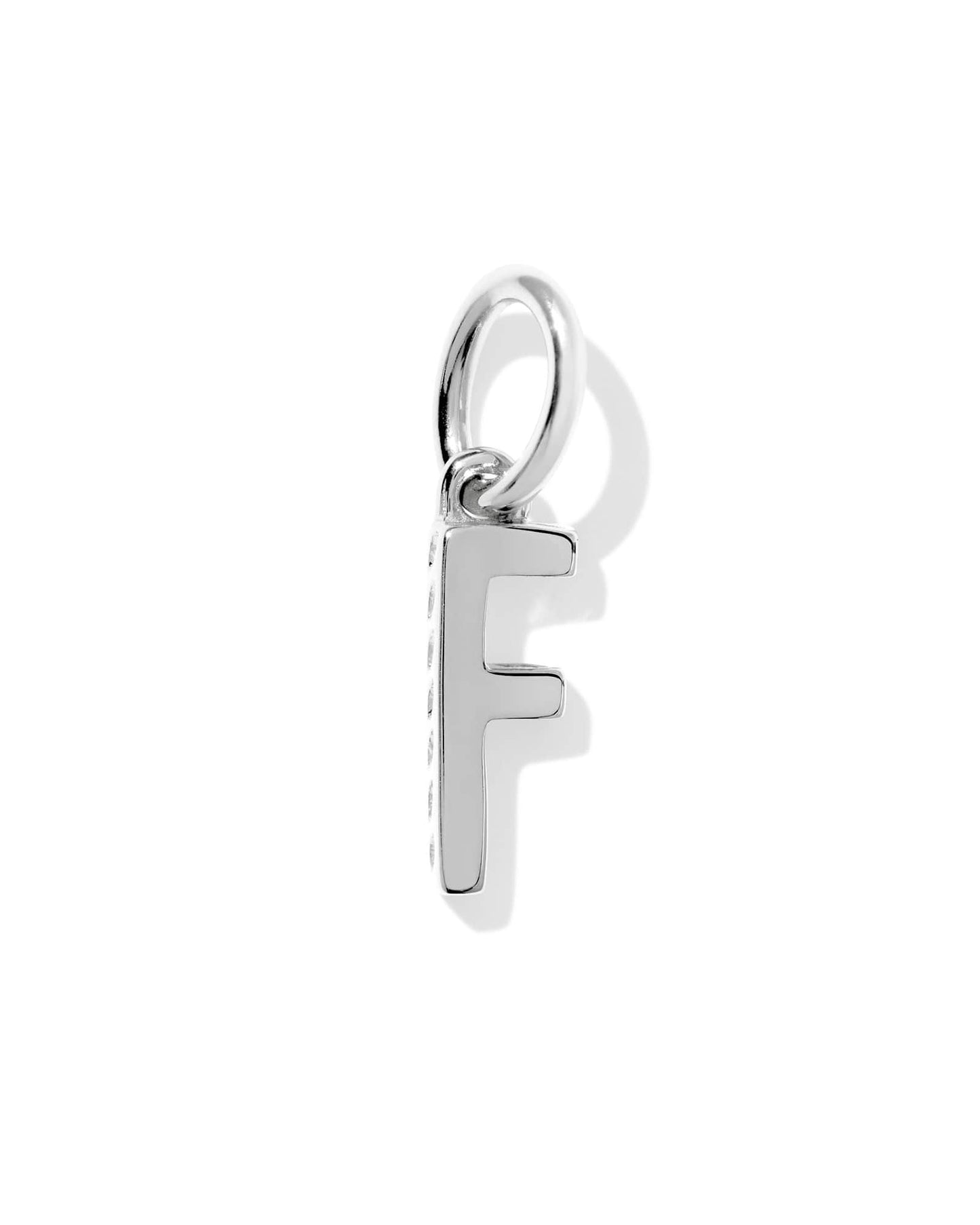 Metal Letter Sterling Silver Charm