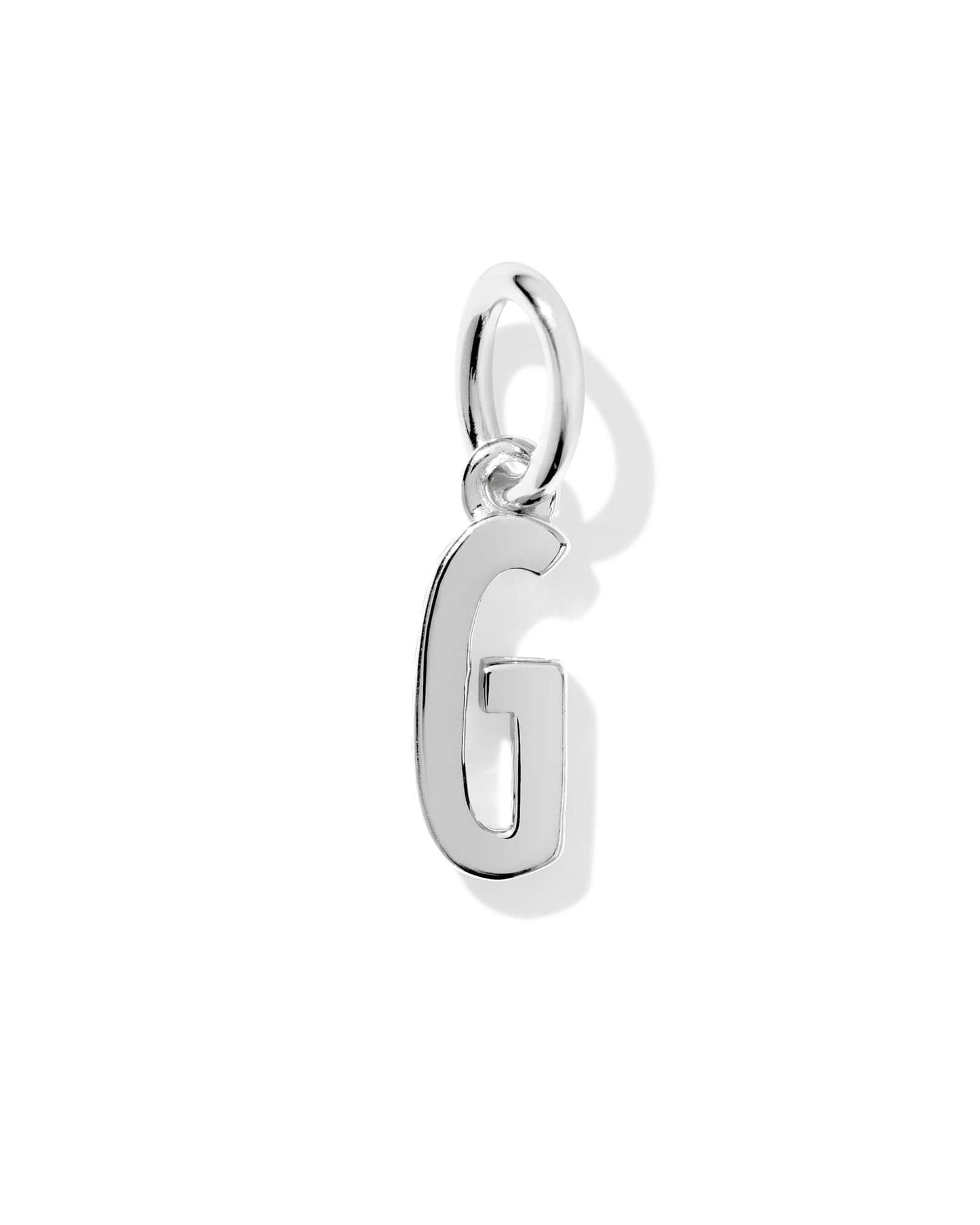 Metal Letter Sterling Silver Charm