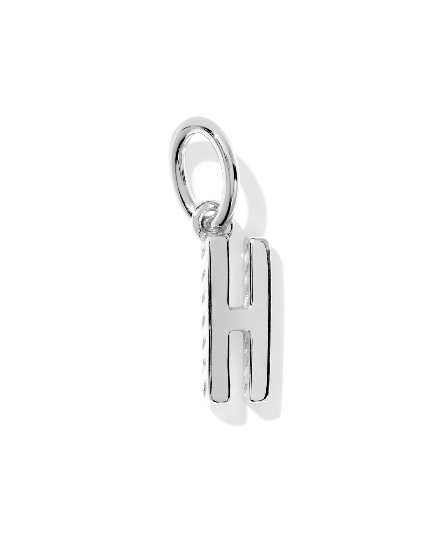 Metal Letter Sterling Silver Charm