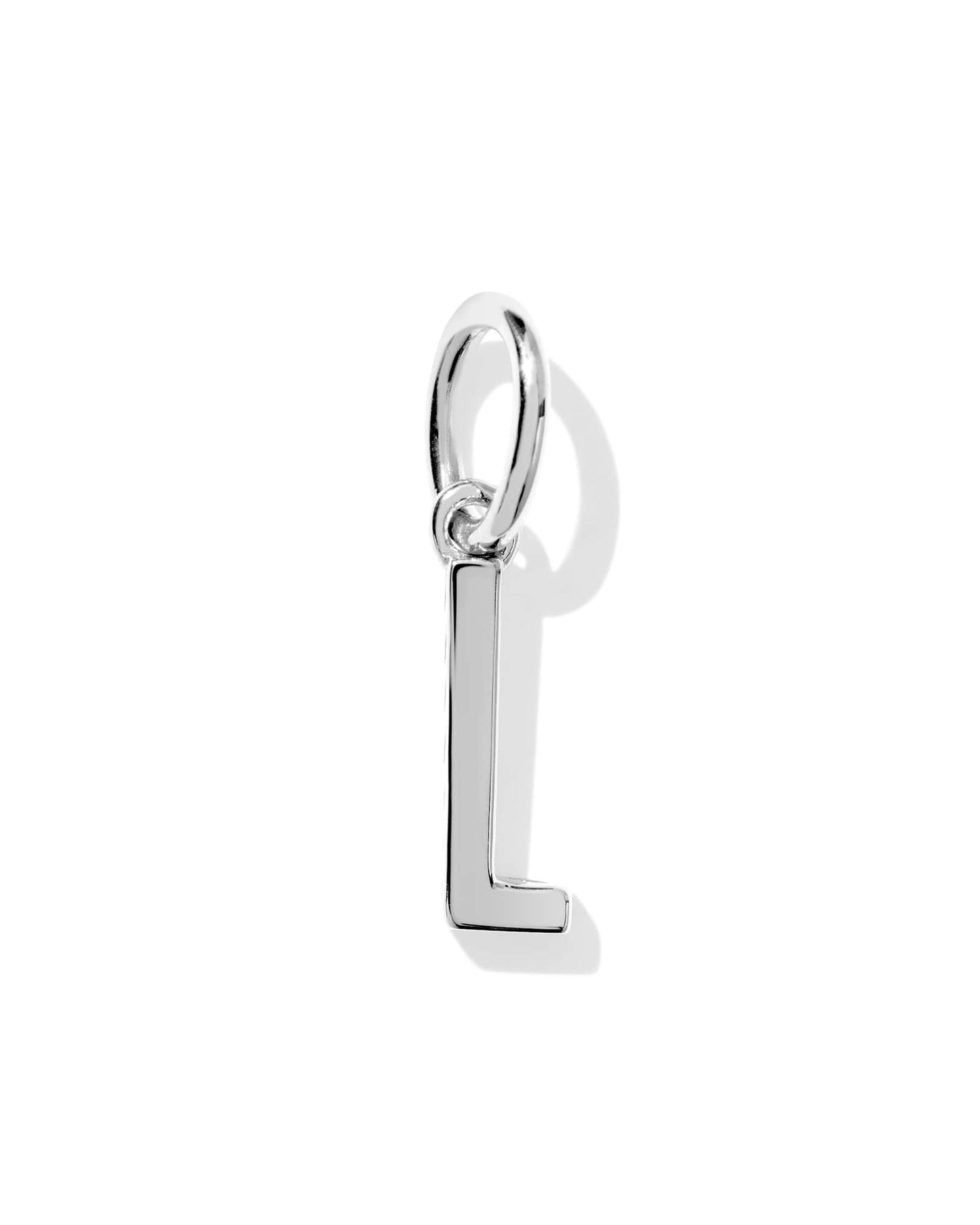 Metal Letter Sterling Silver Charm