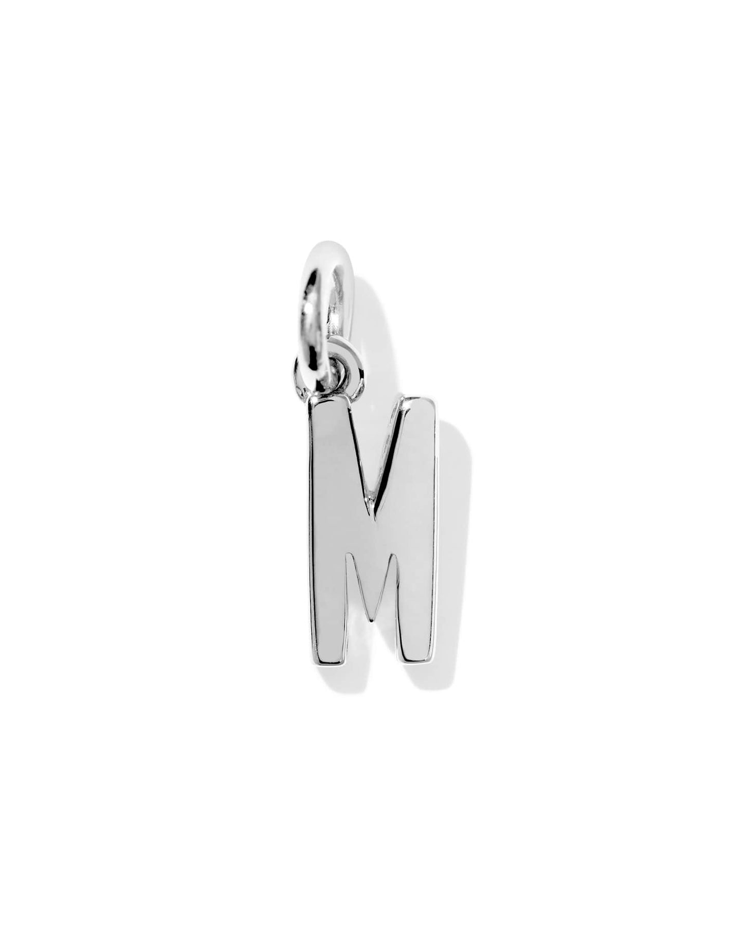 Metal Letter Sterling Silver Charm