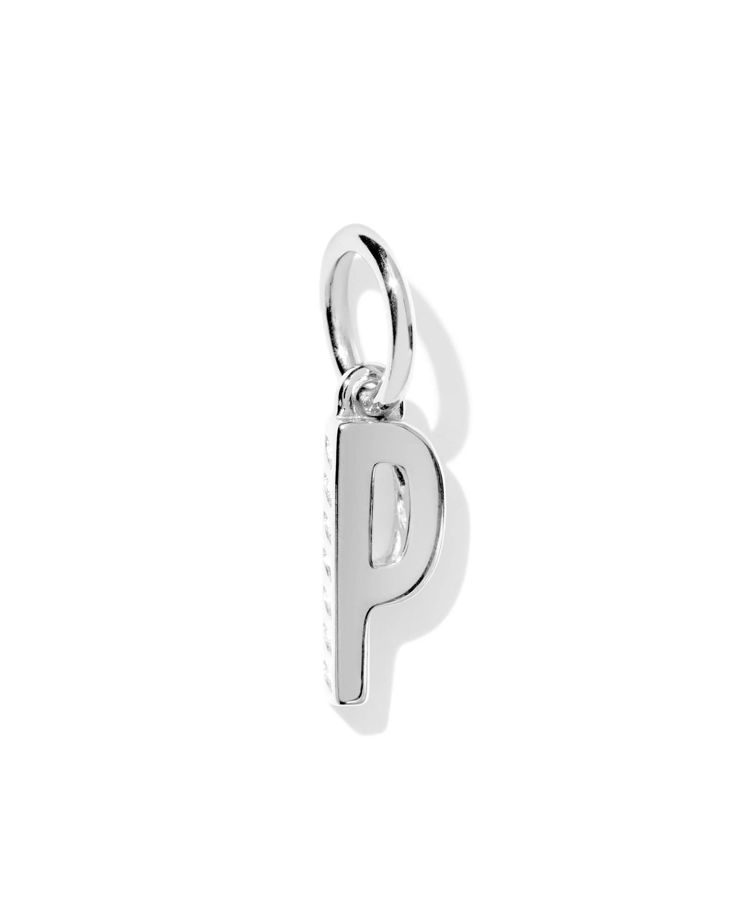 Metal Letter Sterling Silver Charm