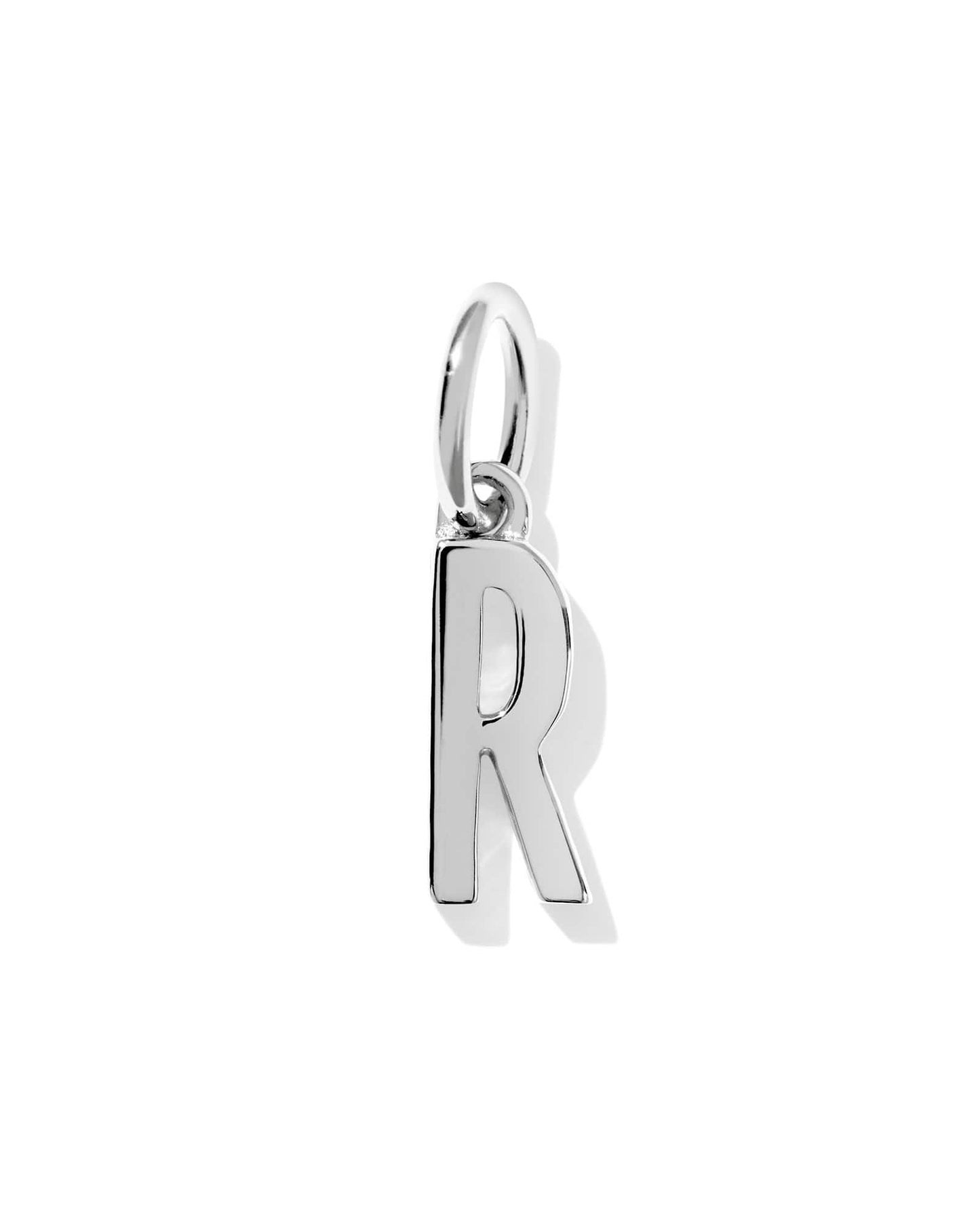 Metal Letter Sterling Silver Charm