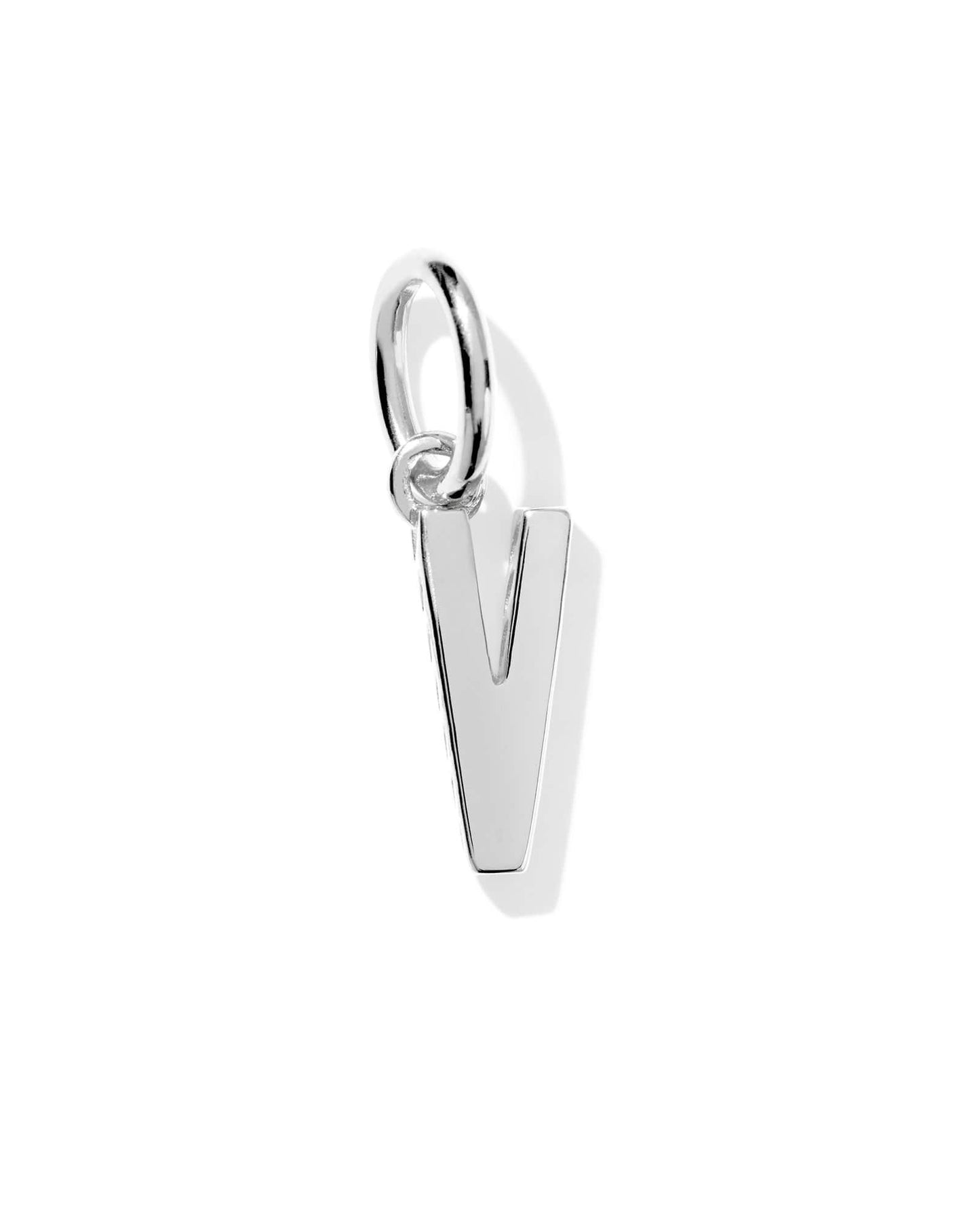 Metal Letter Sterling Silver Charm