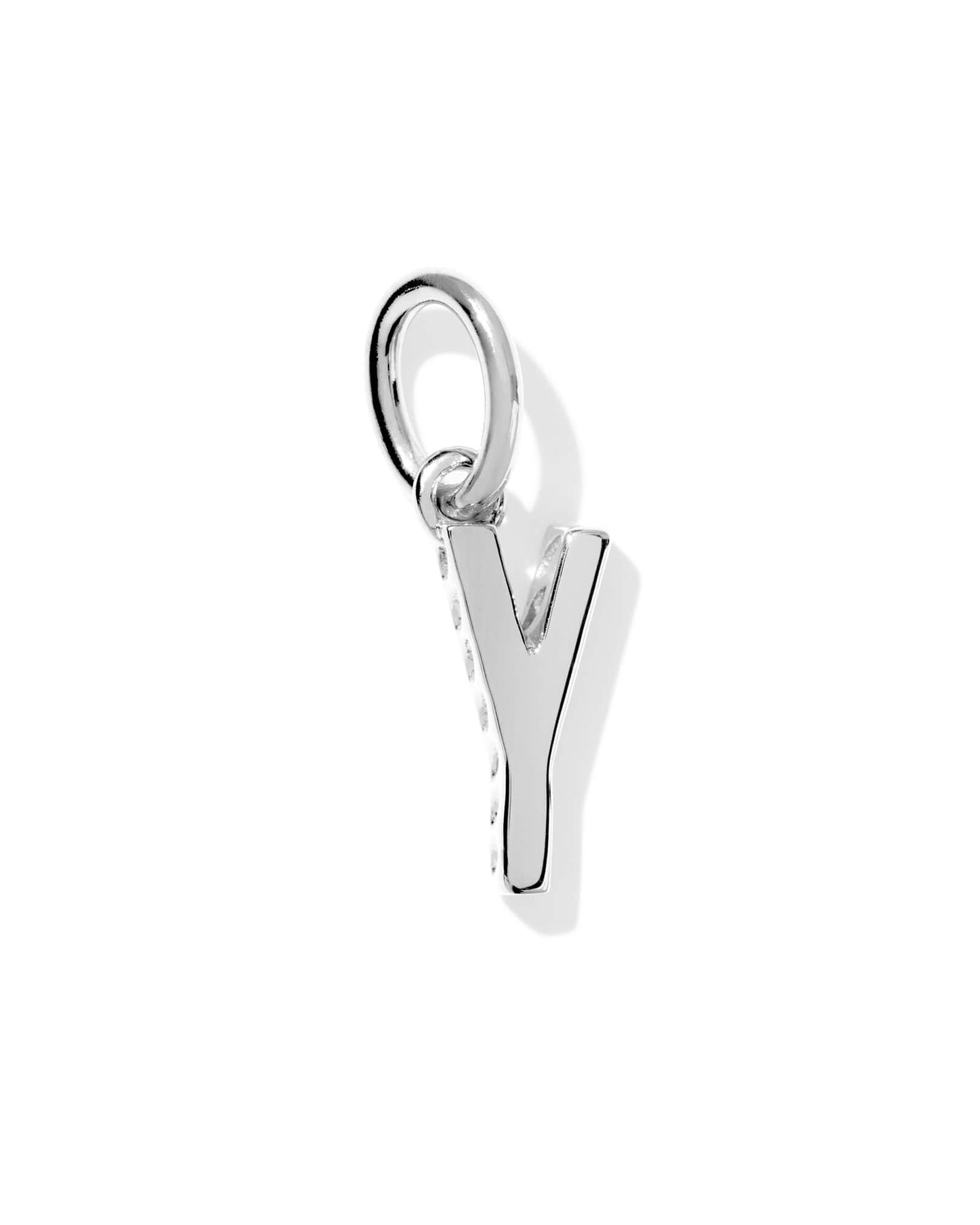 Metal Letter Sterling Silver Charm