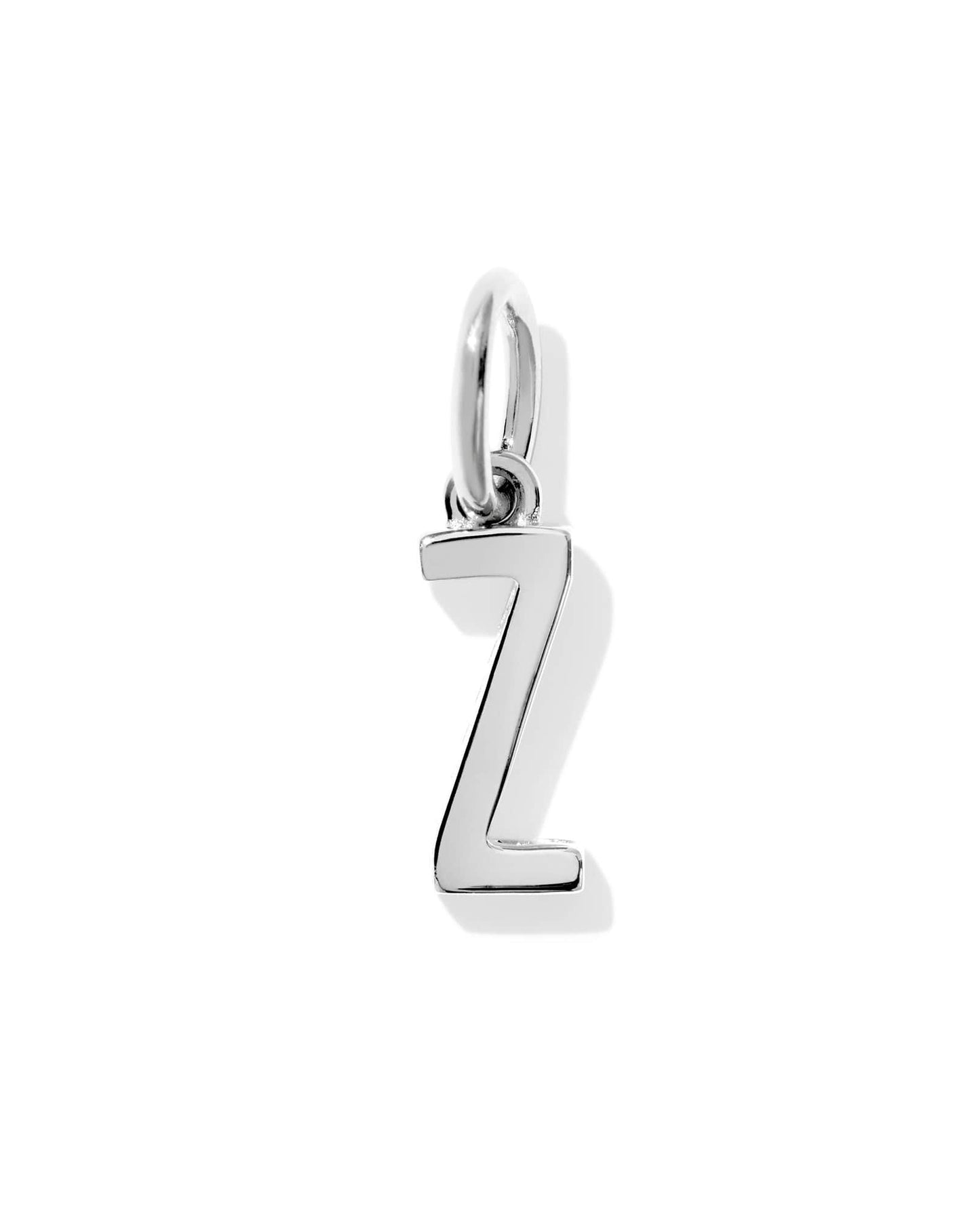 Metal Letter Sterling Silver Charm