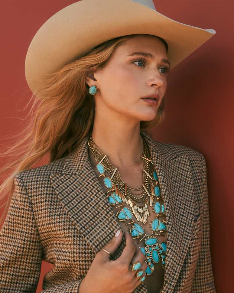 Naomi Vintage Two Finger Statement Ring