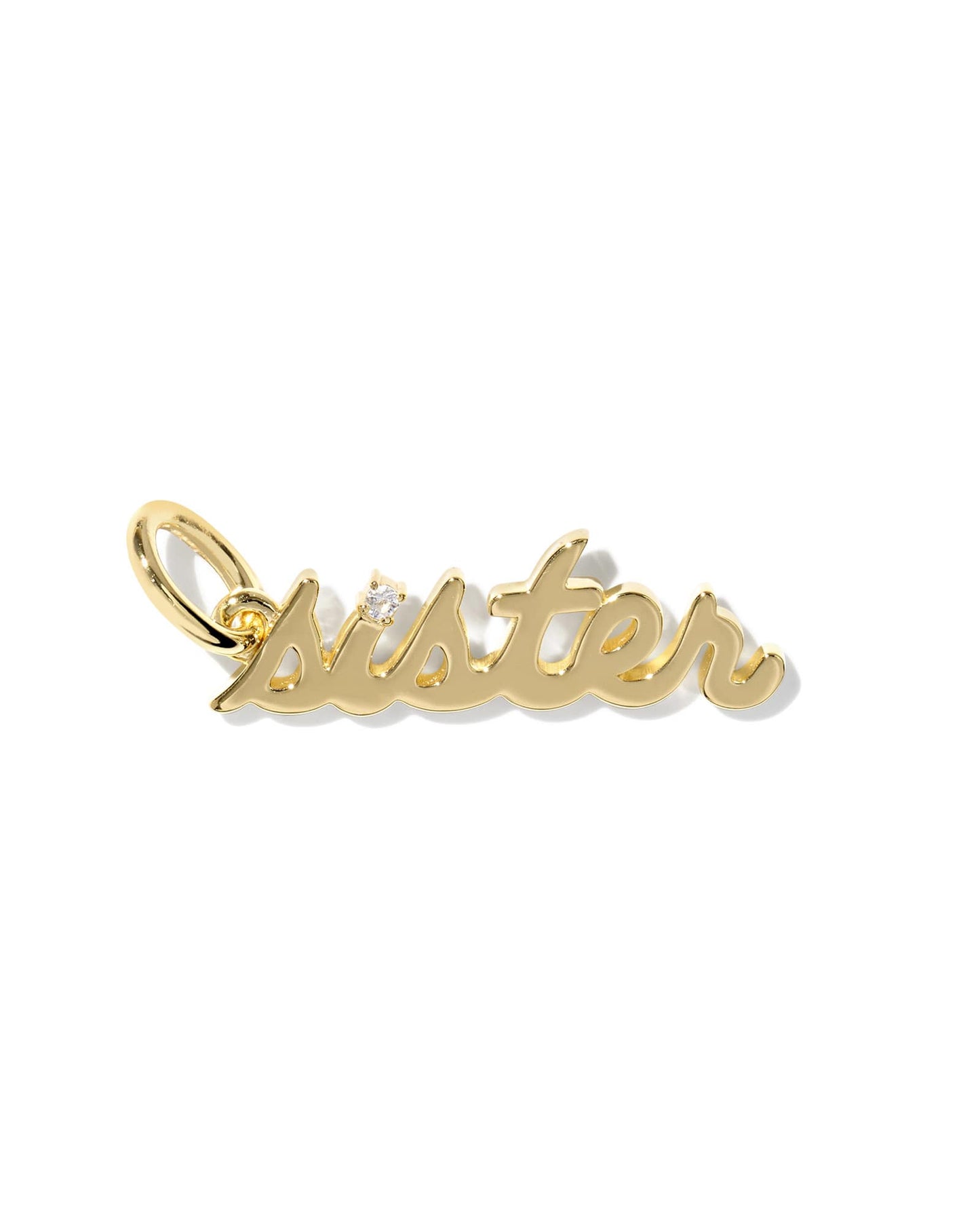Sister 18k Gold Vermeil & Sterling Silver Charm