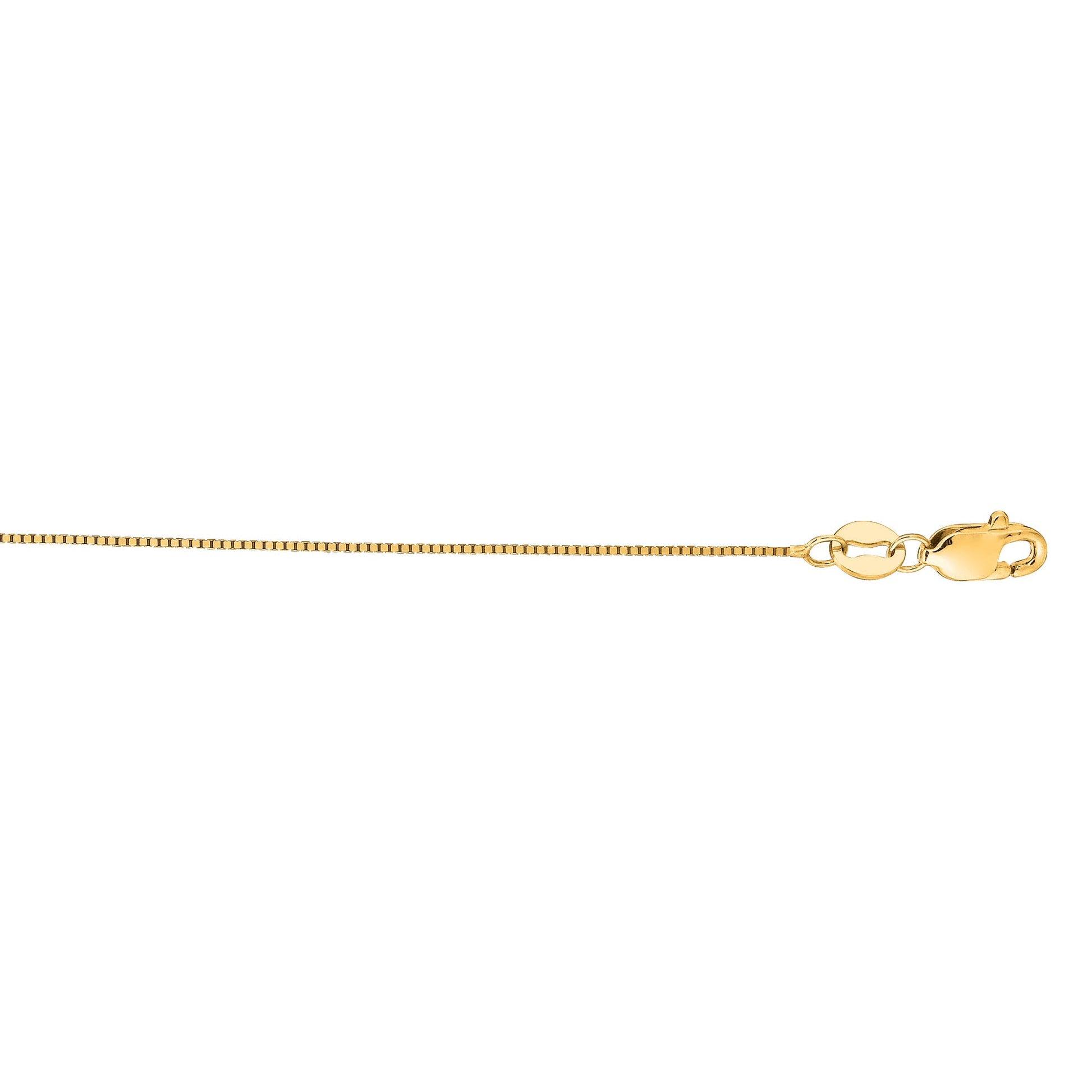 Royal Chain 14K Gold .45mm Classic Box Chain LBOX028