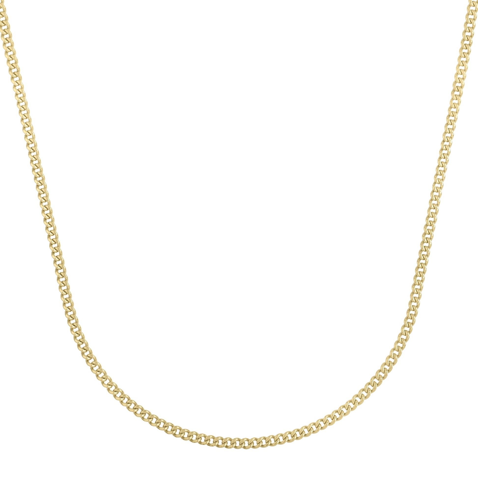 Royal Chain 14K Gold 2.8mm Light Gourmette Chain LGR080