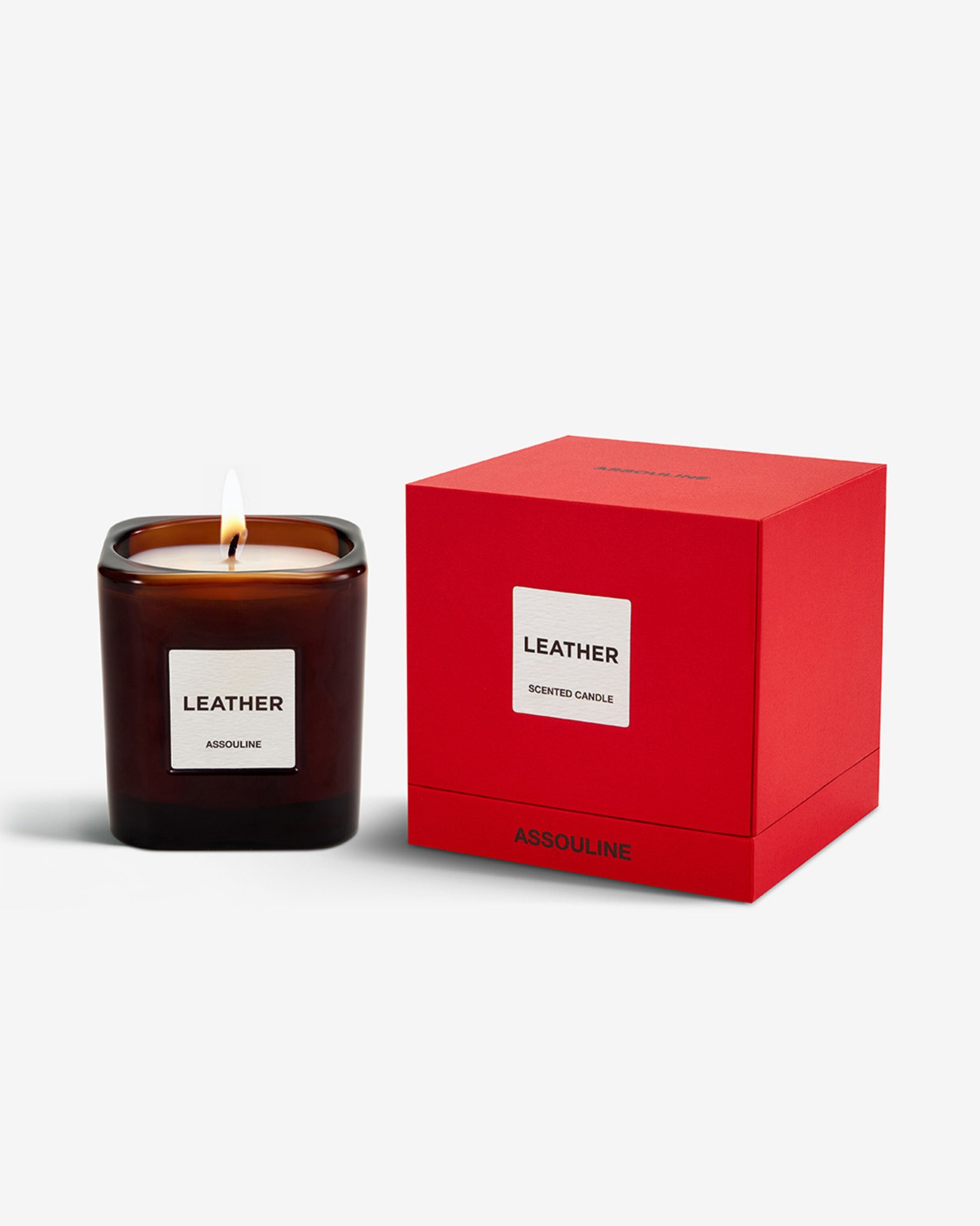 library-candle-leather