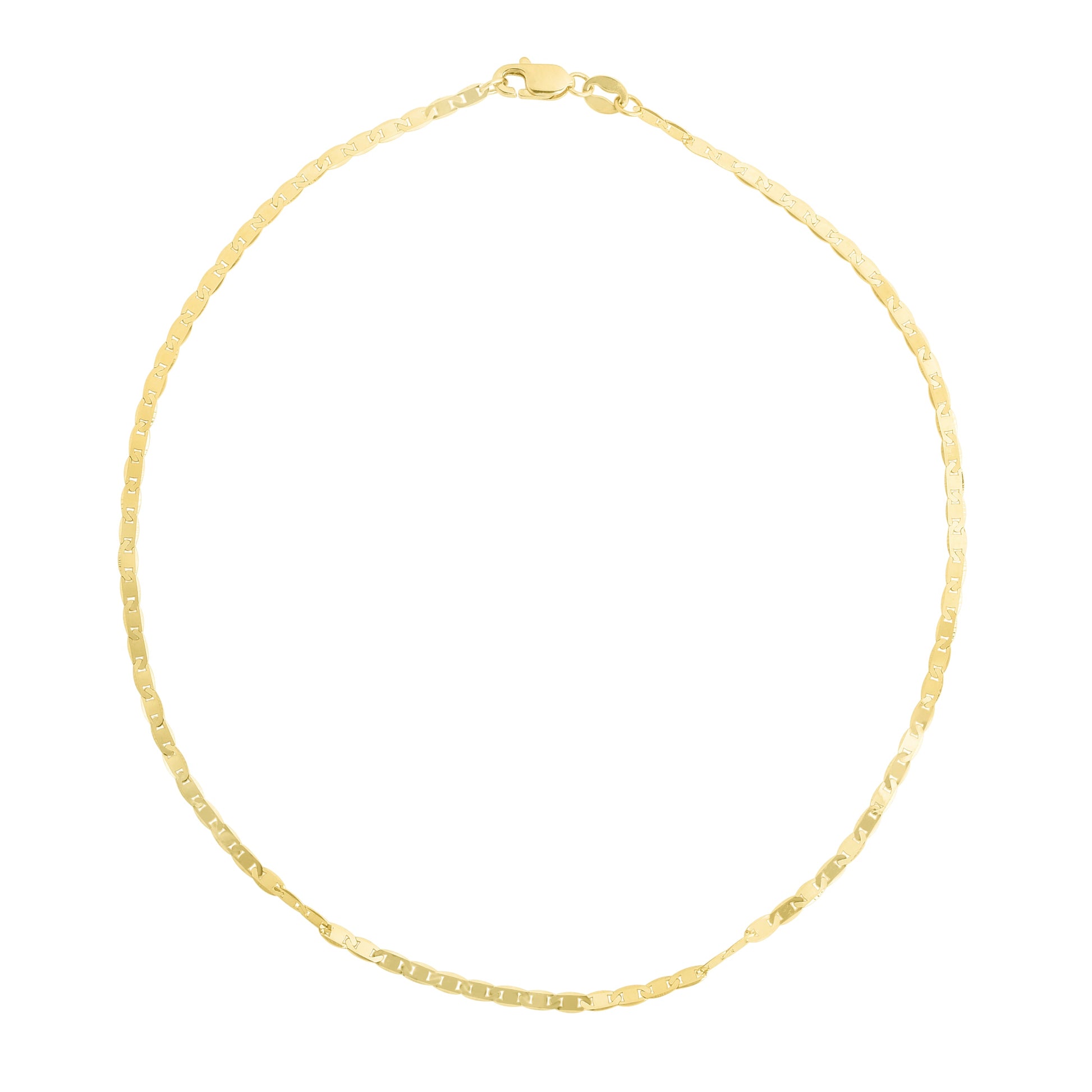 Royal Chain 14K Gold 1.7mm Mariner Chain M050